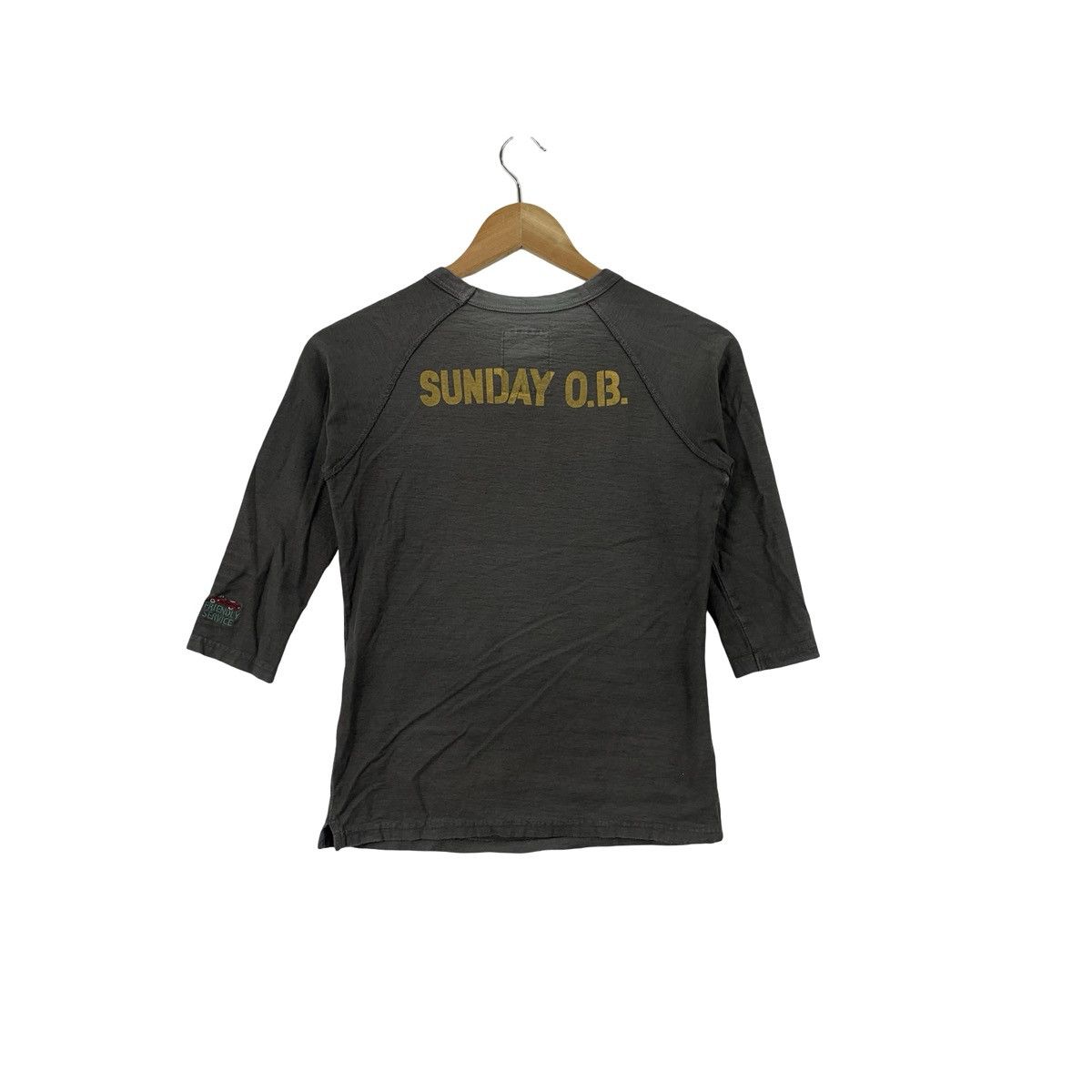 Other OLD BETTY'S Save Our Nature Natural Sun Faded Raglan Sleeve Size US XS / EU 42 / 0 - 6 Thumbnail