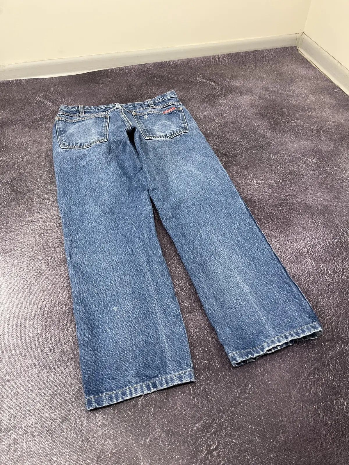 Dickies × Vintage Vintage 90s Dickies USA Faded Blue Denim Hype Jeans Size US 32 / EU 48 - 3 Thumbnail