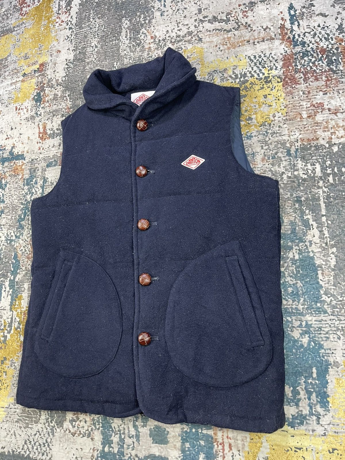 Danton Danton X BEAMS Feather Down Vest Size US M / EU 48-50 / 2 - 3 Thumbnail