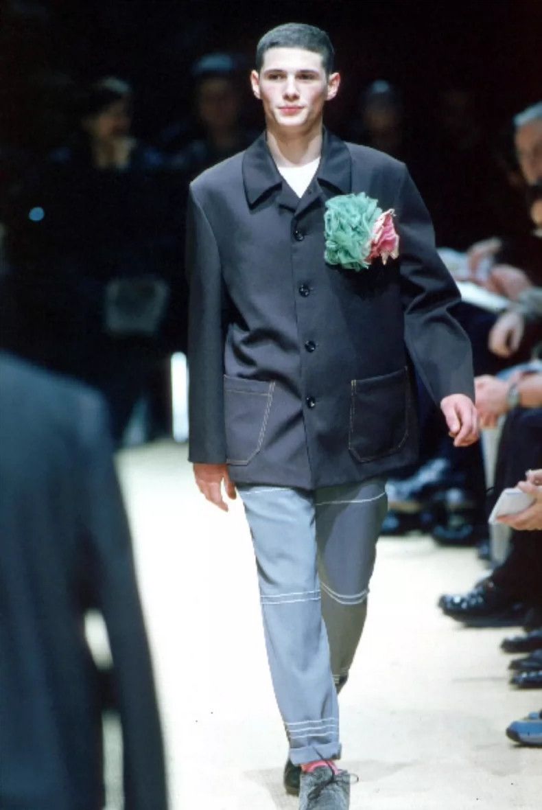 Comme des Garcons Comme Des Garcons Hermes Season Stitch Suit Jacket Size US M / EU 48-50 / 2 - 9 Thumbnail
