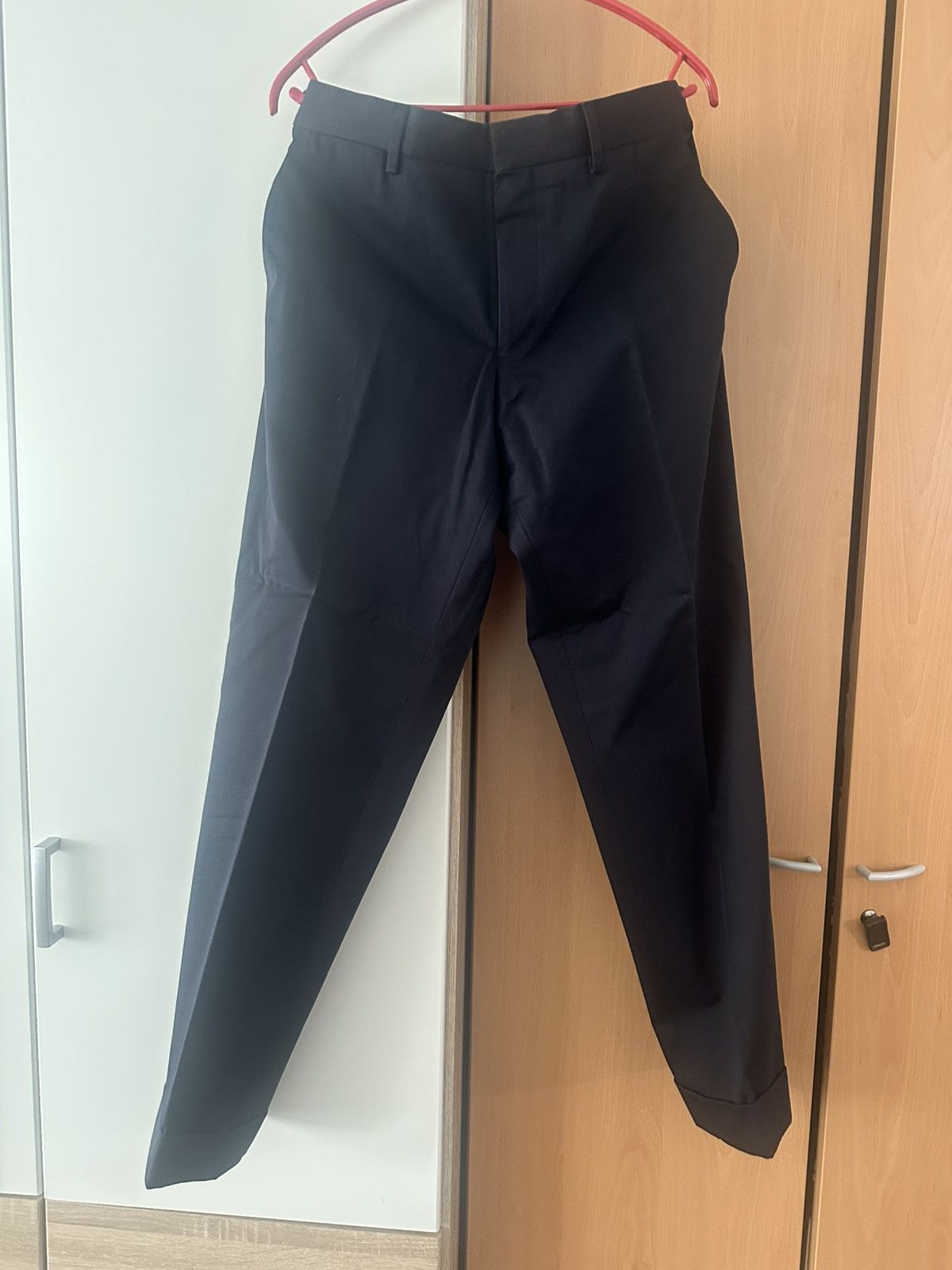 Dries Van Noten Dries Van Noten navy pants Size US 32 / EU 48 - 1 Thumbnail