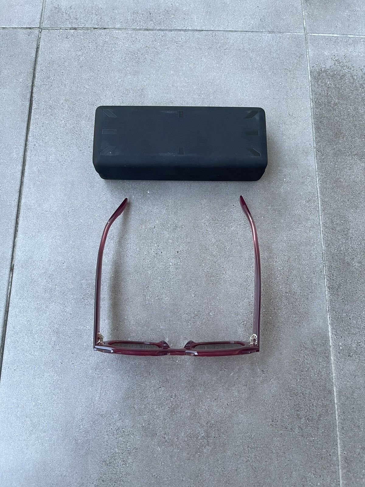 Alexander McQueen !DS! Alexander Mcqueen MQ0359S Tiny Violet Square Sunglasses Size ONE SIZE - 16 Thumbnail