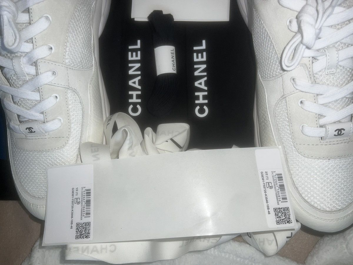 Chanel Chanel sneakers brand new verified authentic size 46 Size US 12 / EU 45 - 19 Thumbnail
