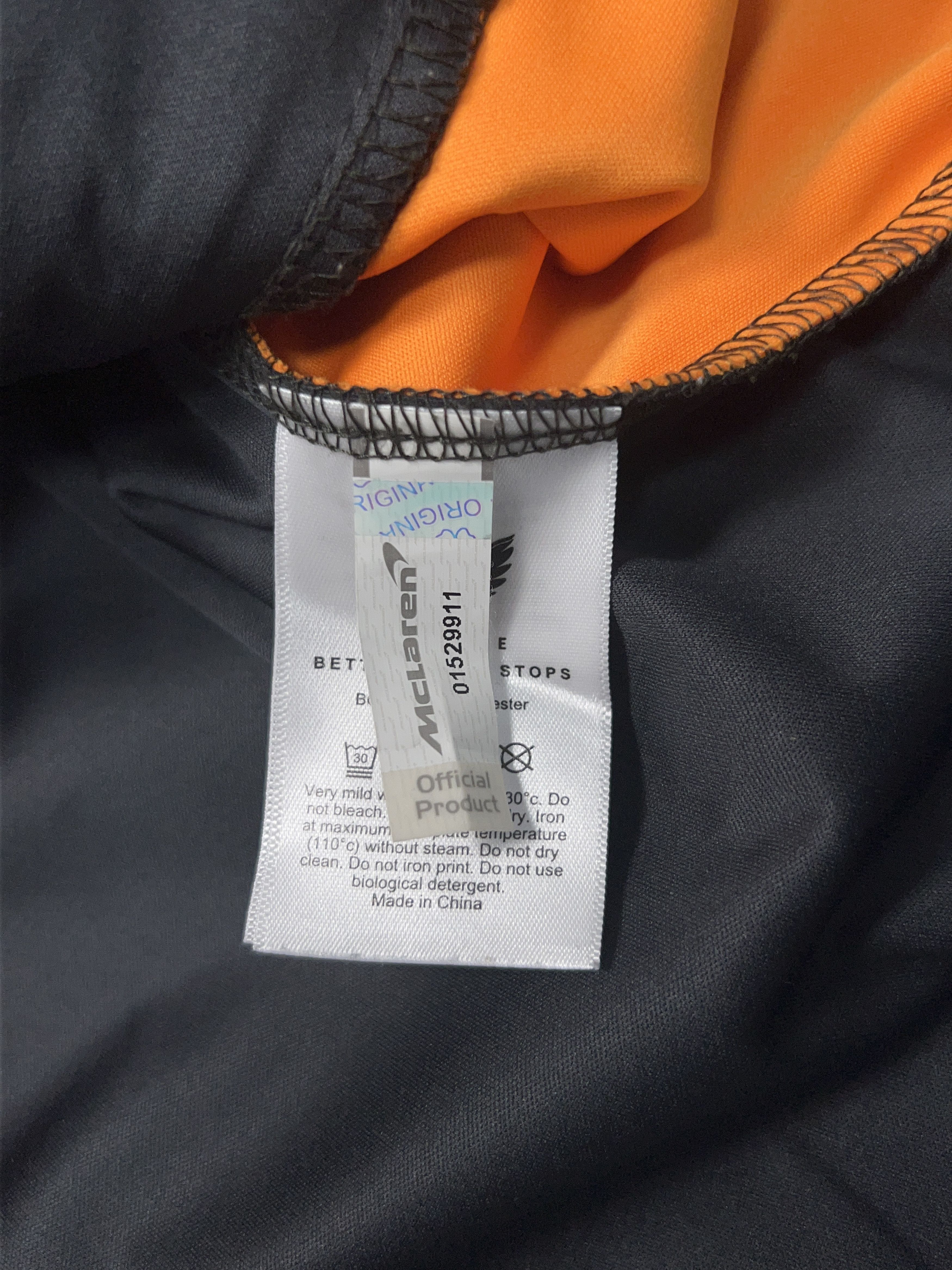 Castore McLaren F1 Team Softshell Midlayer Zip Dell Racing Size 18 Size XXL / US 16-18 / IT 52-54 - 10 Thumbnail