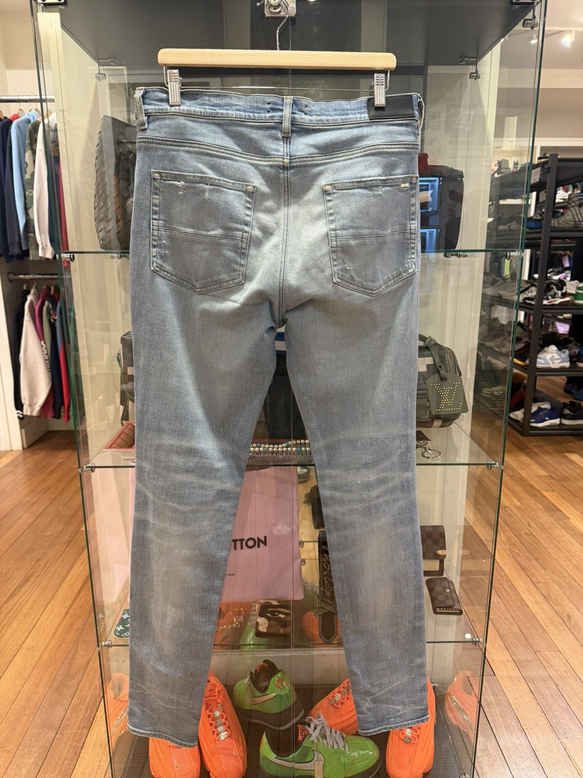 Amiri Amiri Mx1 Paisley Patch Denim Jeans Size US 36 / EU 52 - 2 Thumbnail