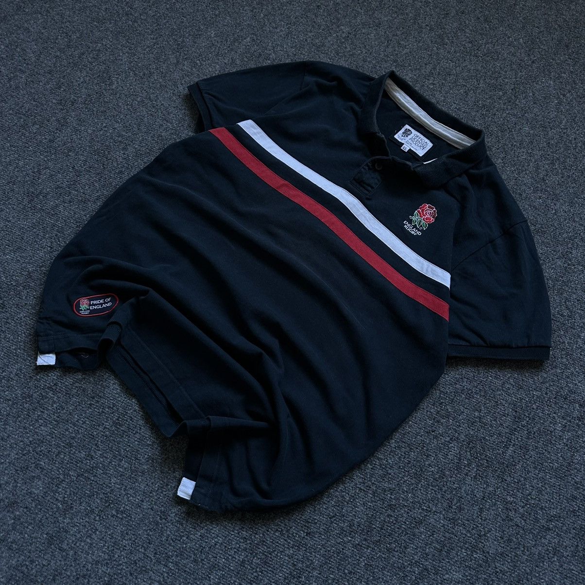 New England Outerwear Vintage Polo England Rugby T-shirts Size XL Y2K 00s USA Hype Size US XL / EU 56 / 4 - 1 Thumbnail