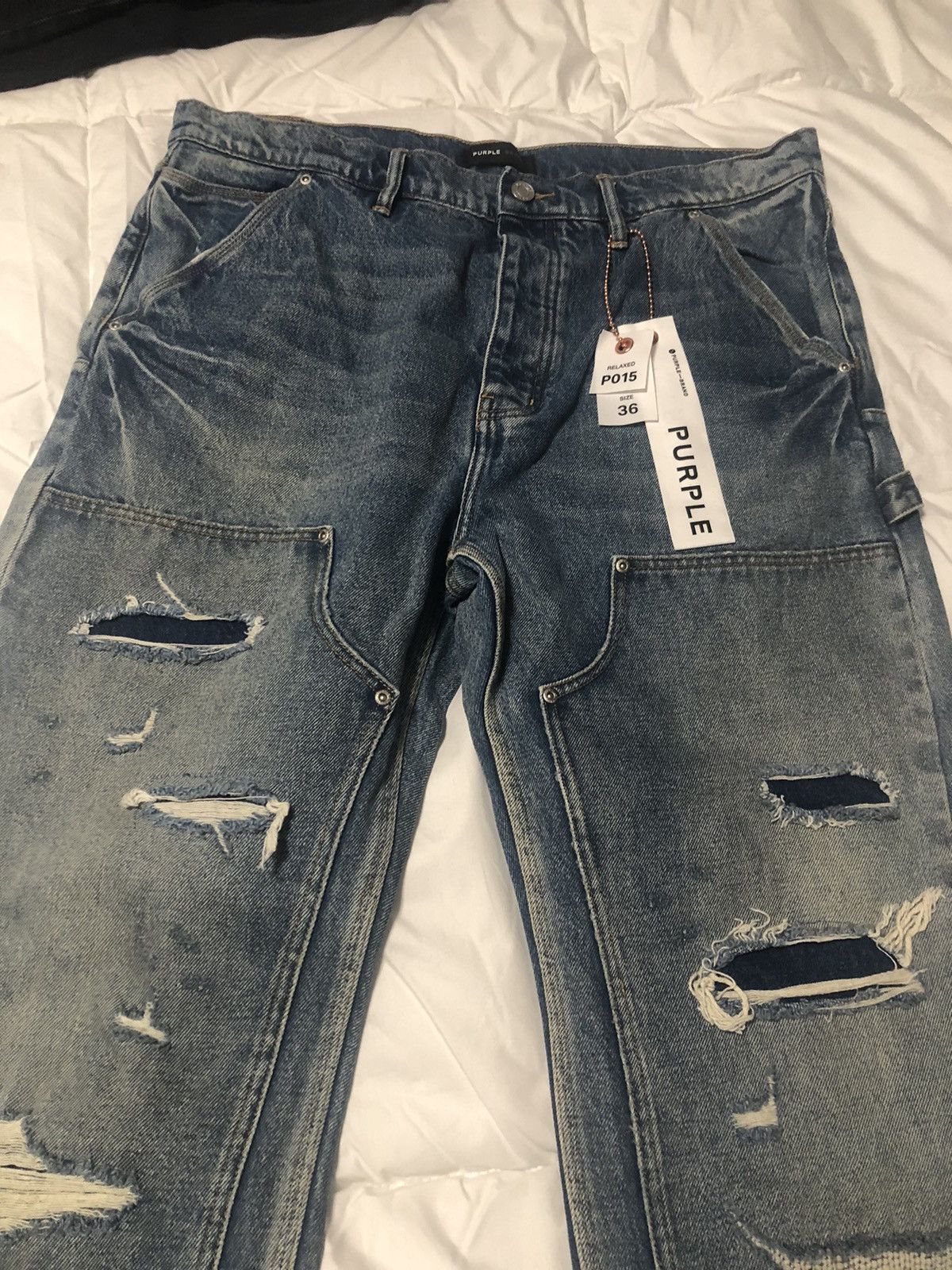Purple Brand PO15 purple brand carpenter jeans Size US 36 / EU 52 - 4 Thumbnail