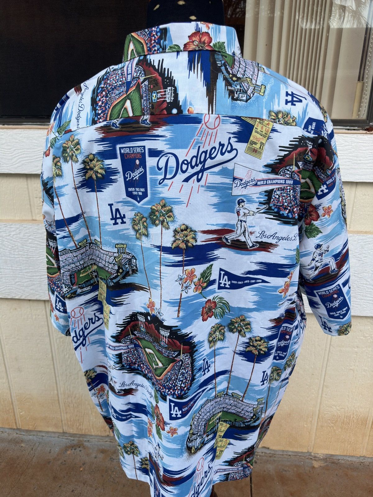 Reyn Spooner New Reyn Spooner Los Angeles Dodgers Baseball Men's XXL Size US XXL / EU 58 / 5 - 2 Thumbnail