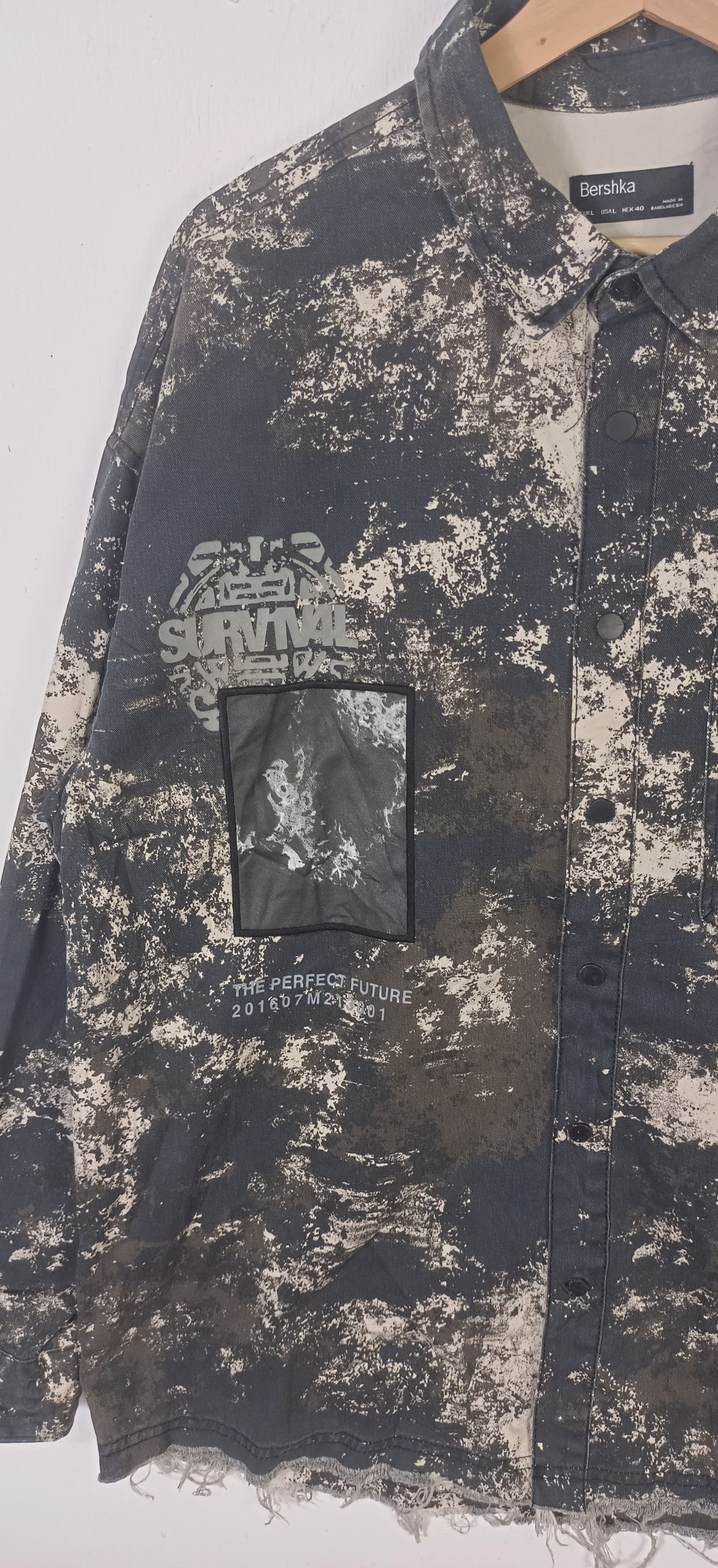 Bershka Bershka Survival Padded ifsixwasnine lgb Jacket Size US XL / EU 56 / 4 - 8 Thumbnail