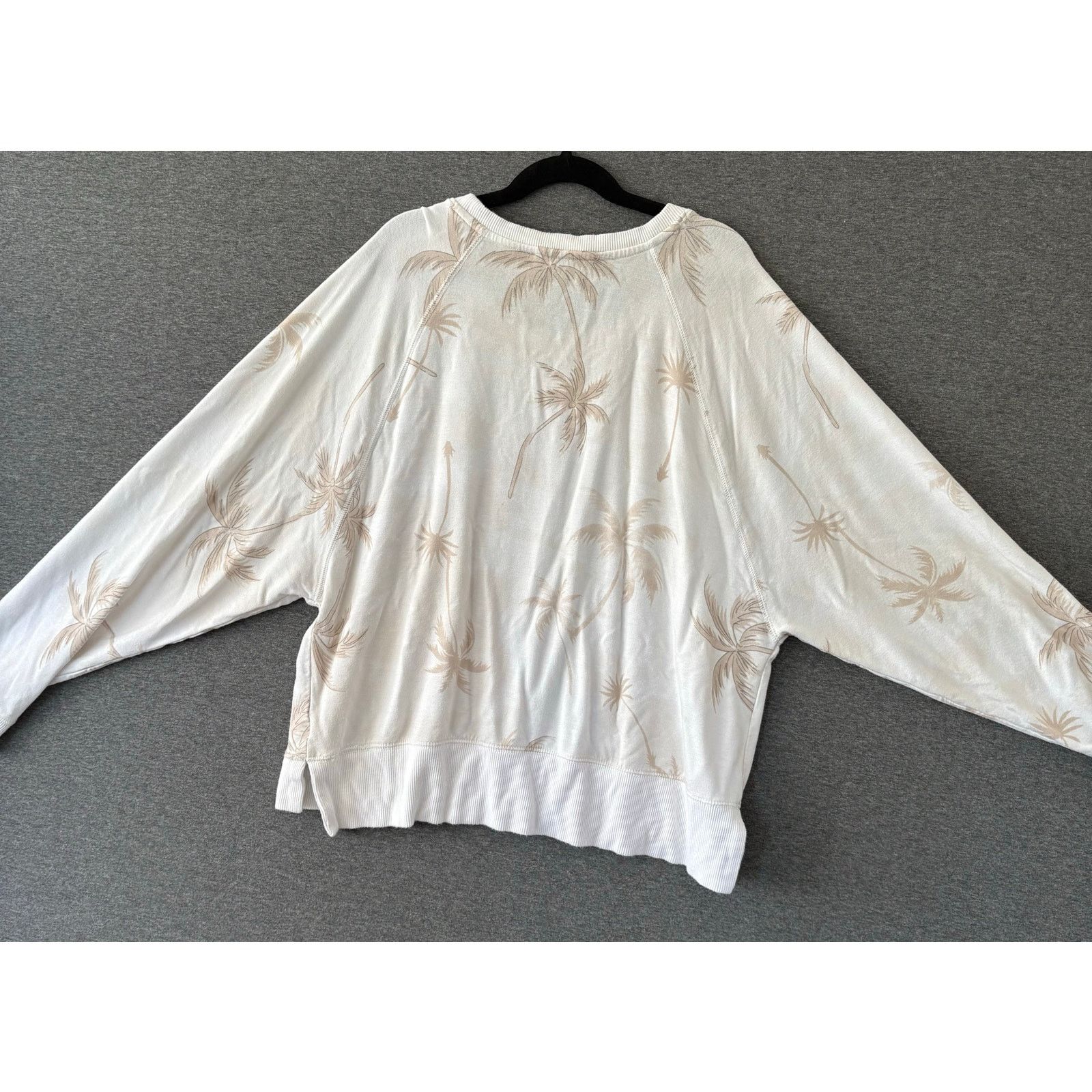 Other WORKSHOP Republic | Palm Tree Print Cropped Sweater | Small Size S / US 4 / IT 40 - 2 Thumbnail
