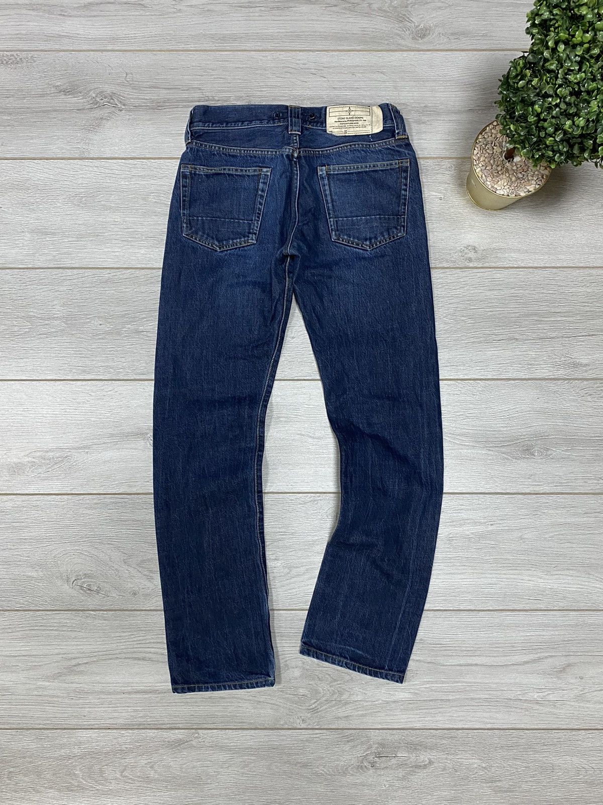 Stone Island Stone Island Denim Dark Blue Jeans buttons Size US 28 / EU 44 - 1 Thumbnail