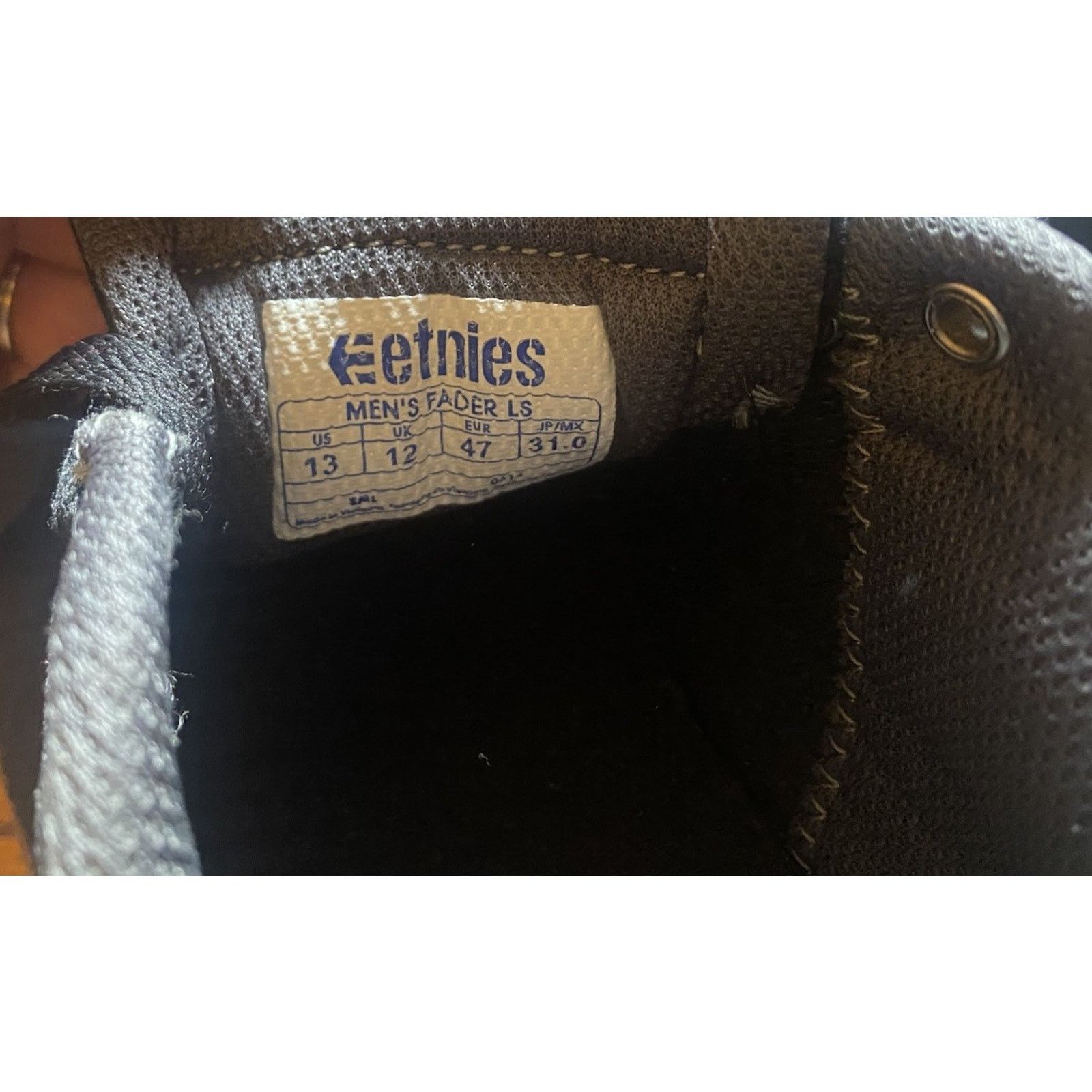 Etnies Etnies FADER Black Gum Skate Shoes US Mens Size 13 Size US 13 / EU 46 - 5 Thumbnail