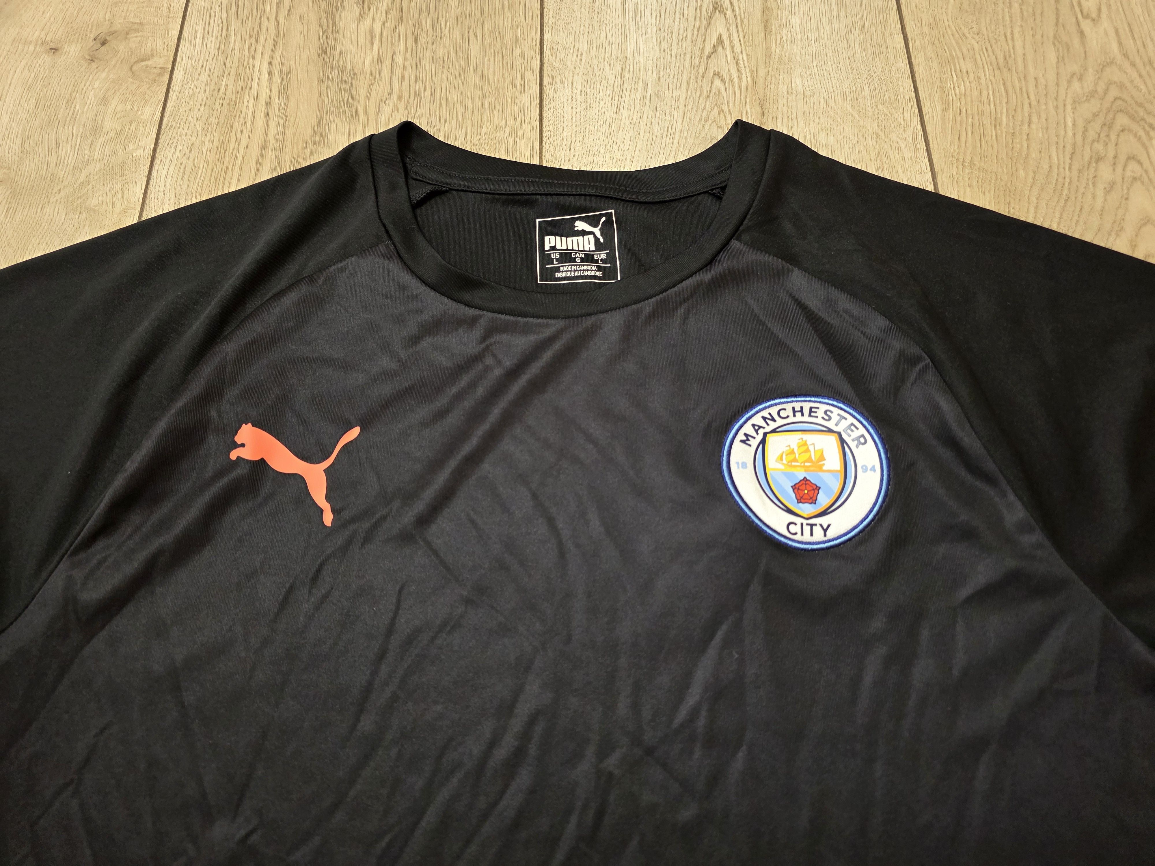 Puma MANCHESTER CITY 2019 TRAINING FOOTBALL SHIRT SOCCER JERSEY Size US L / EU 52-54 / 3 - 3 Thumbnail
