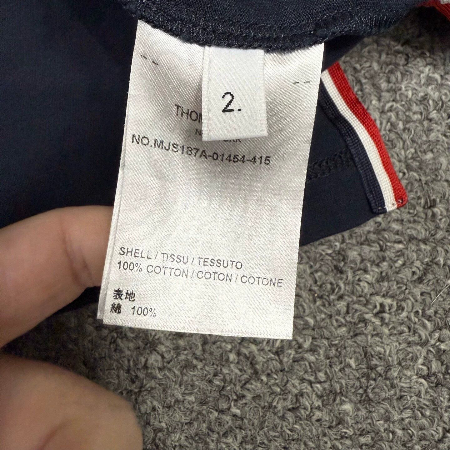Thom Browne Thom Browne Navy Lobster Print Short Sleeve 2 99% Size US M / EU 48-50 / 2 - 4 Thumbnail
