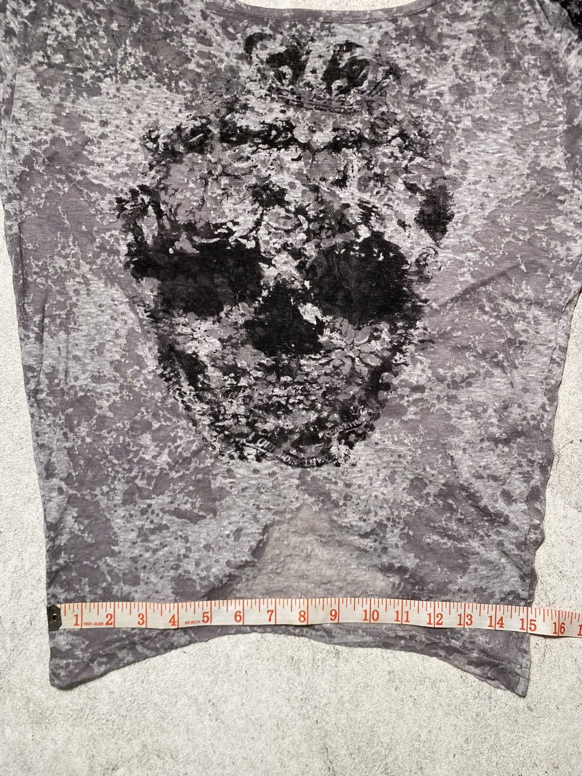 Japanese Brand Punk Sweatshirt Crazy Skull Back Print Size M / US 6-8 / IT 42-44 - 11 Thumbnail