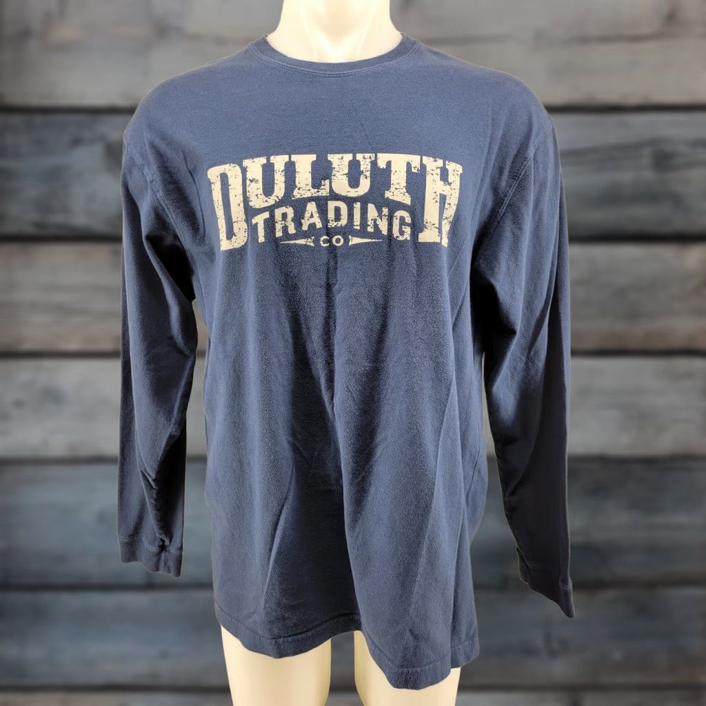 Vintage VINTAGE Duluth Trading Medium Longtail Relaxed Fit Long Sleeve Tee Graphic Shirt Size US M / EU 48-50 / 2 - 1 Thumbnail
