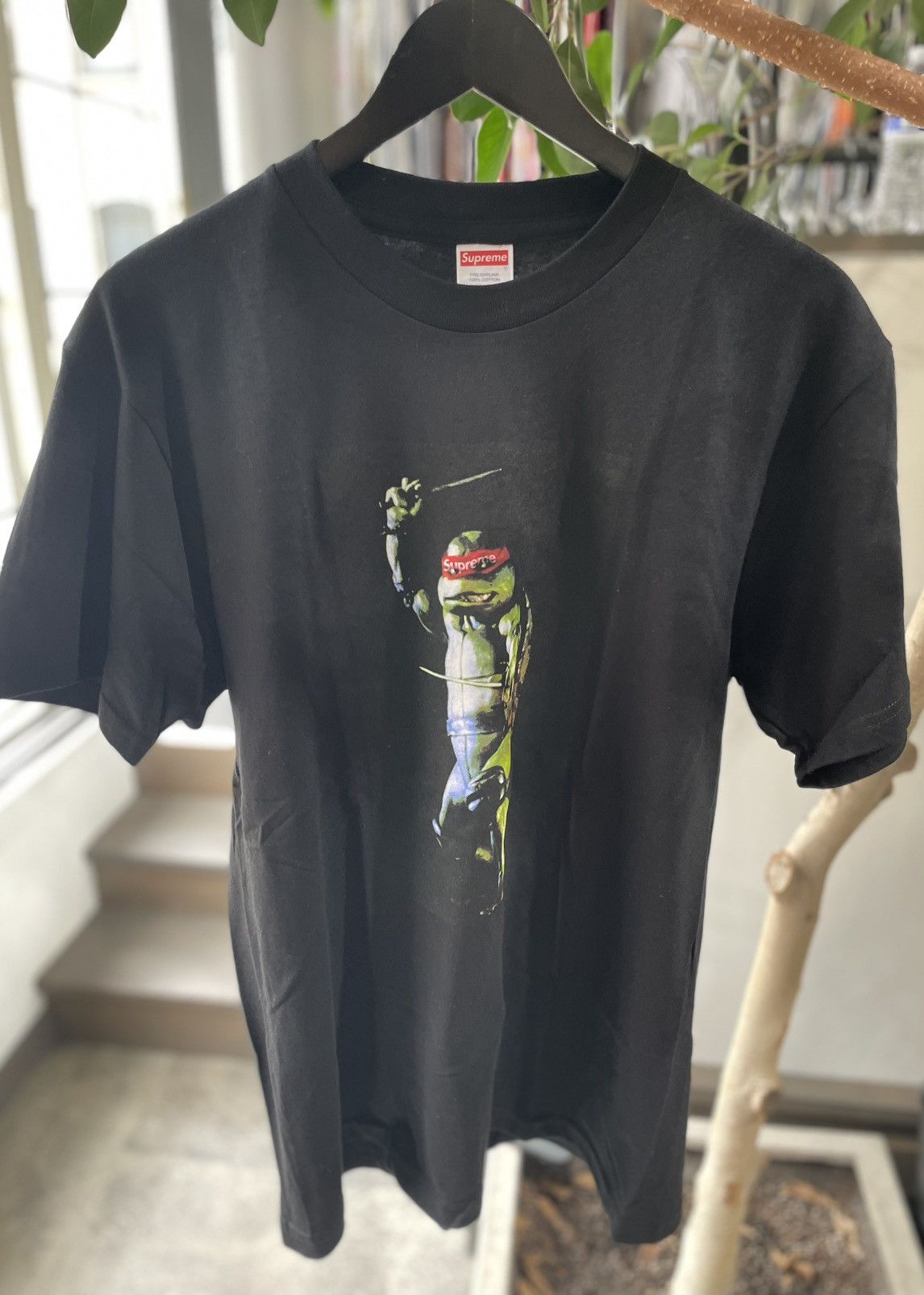 Supreme Supreme Raphael Tee 'Black' Size US M / EU 48-50 / 2 - 2 Thumbnail