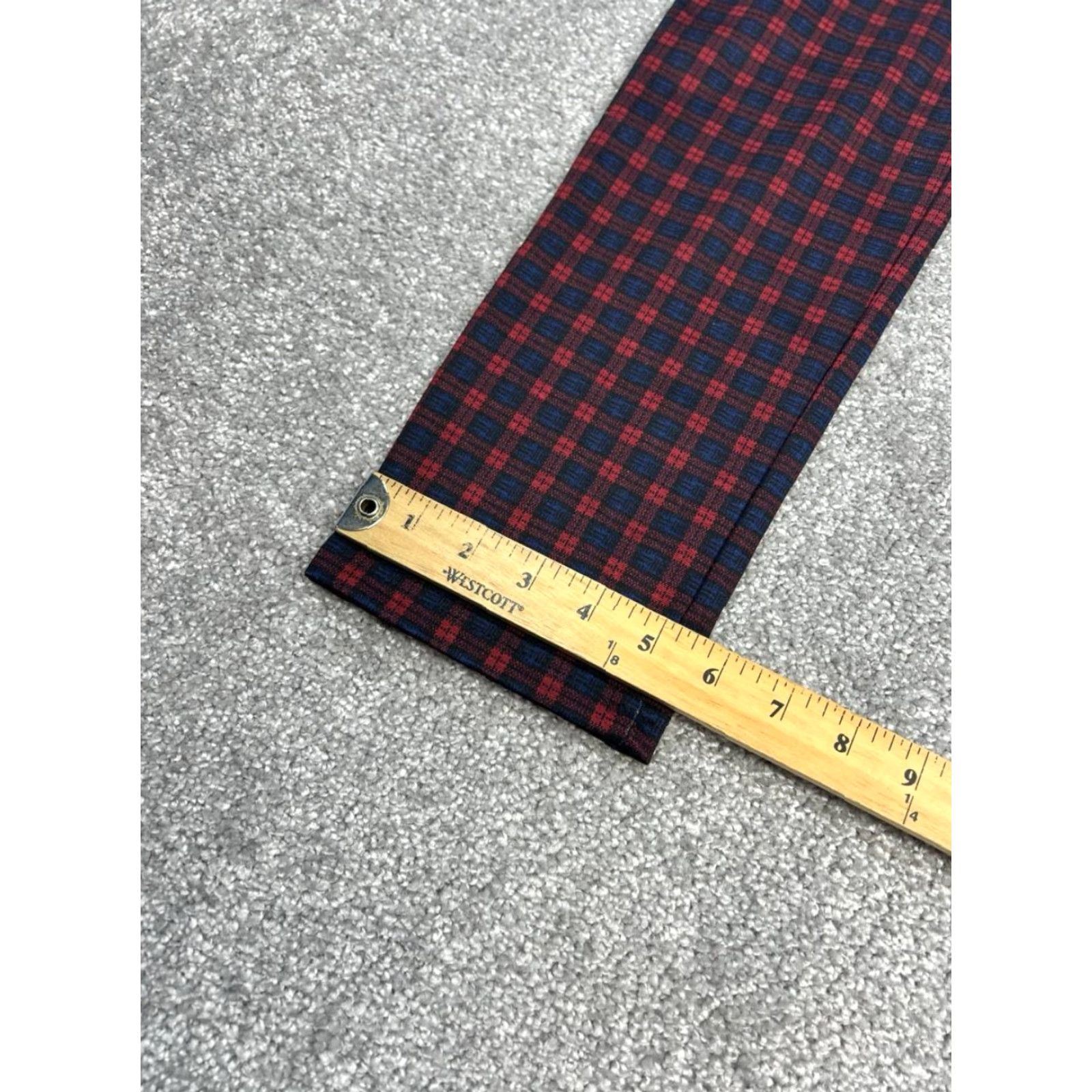 Anthropologie Anthropologie x Sanctuary Pants Women 8 Multicolor Plaid High Rise Skinny Leg Size 30" / US 8 / IT 44 - 5 Thumbnail