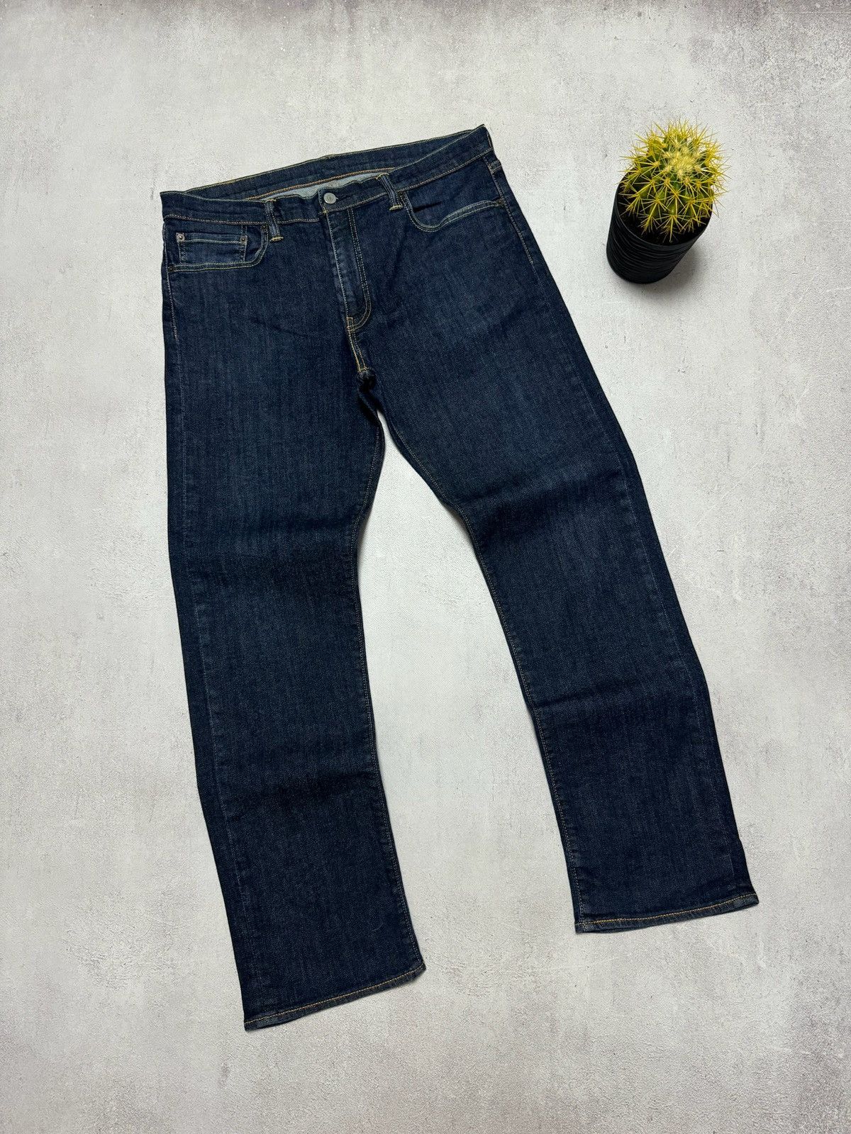 Levi's × Levi's Vintage Clothing Vintage Levis 504 Jeans Denim Pants Straight Baggy 36x32 90s Size US 36 / EU 52 - 5 Thumbnail