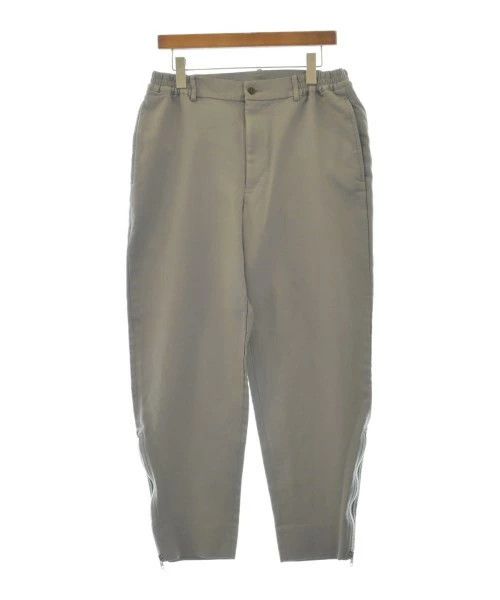 Comme des Garcons Homme Deux Casual Pants Polyester Plain Zipper Side Waist Rubber Gray Size US 30 / EU 46 - 1 Thumbnail