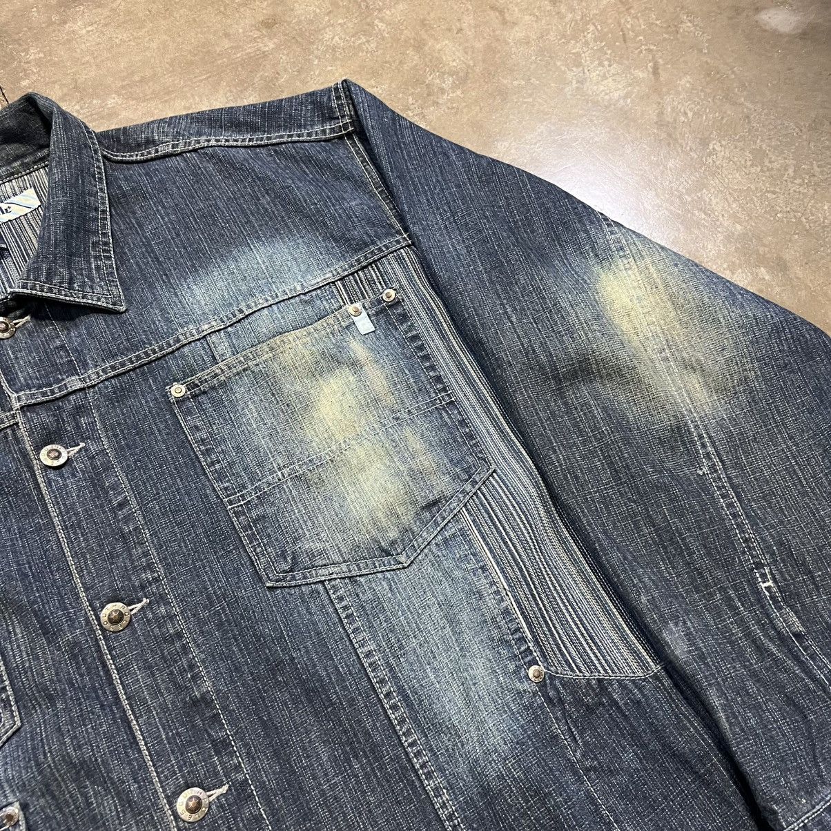 Southpole Vintage Y2K SouthPole Denim Jean Jacket Faded Hip Hop Y2K Size US XXL / EU 58 / 5 - 6 Thumbnail