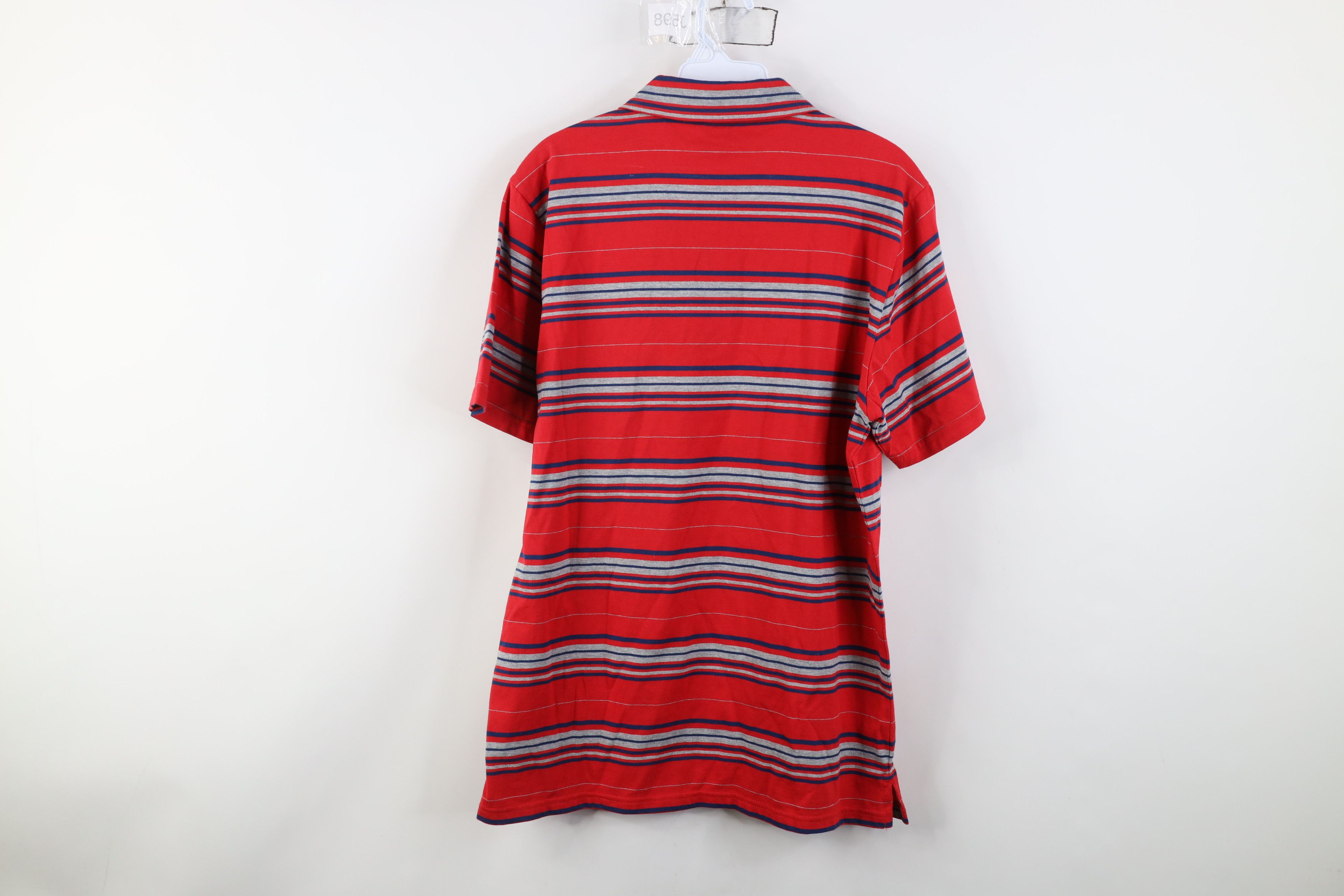 Oakley Deadstock Vintage Y2K Oakley Knit Collared Polo Shirt Red Size US M / EU 48-50 / 2 - 13 Thumbnail