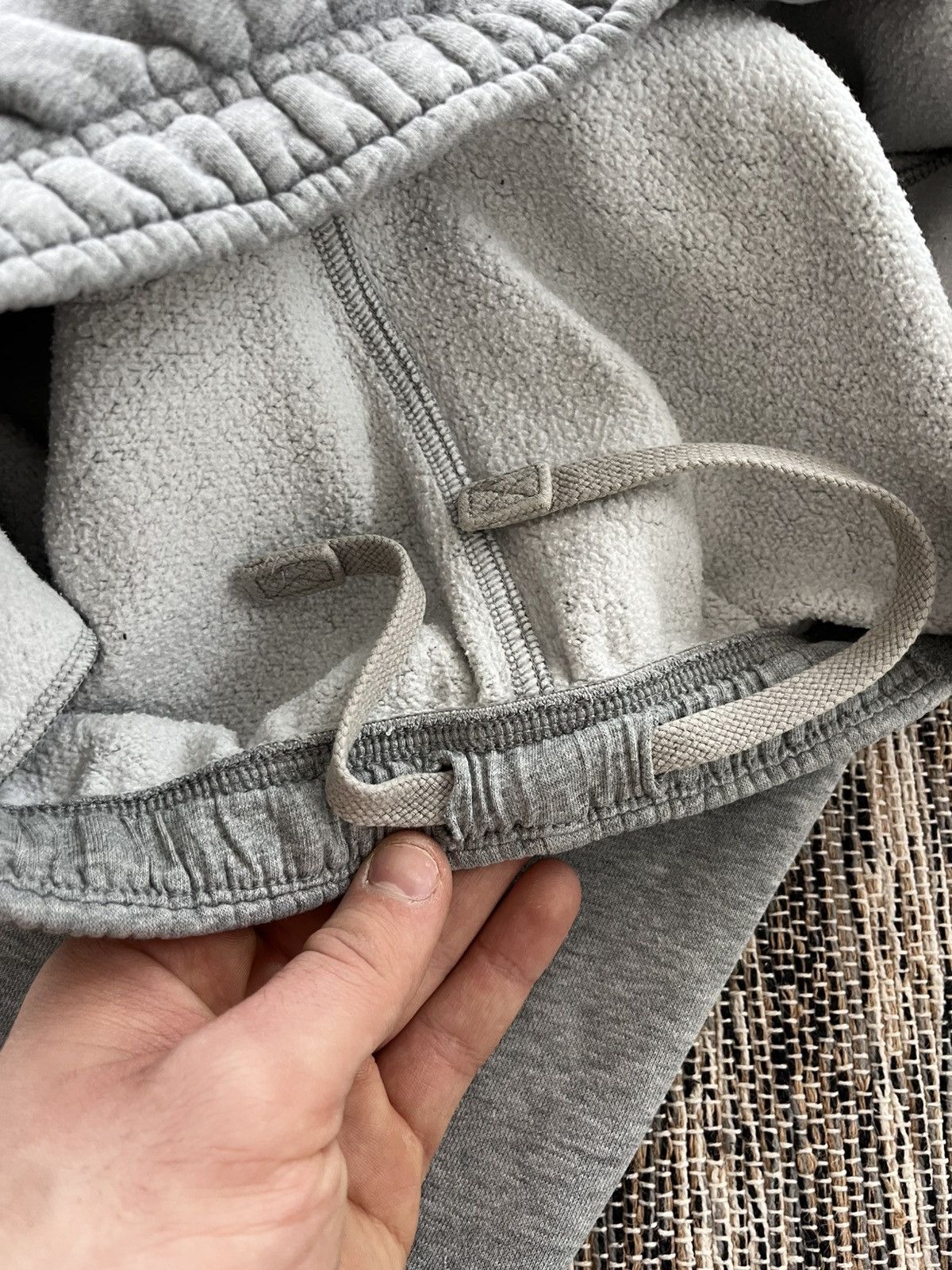 Nike 00s Vintage Nike Grey Sportswear Baggy Sweatpants Y2K Size US 38 / EU 54 - 20 Thumbnail