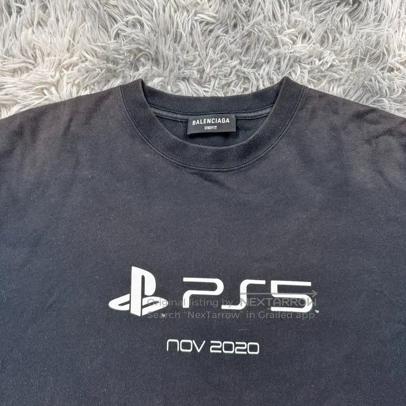 Balenciaga Balenciaga Co-branded PS5 Short Sleeve Size US S / EU 44-46 / 1 - 3 Thumbnail
