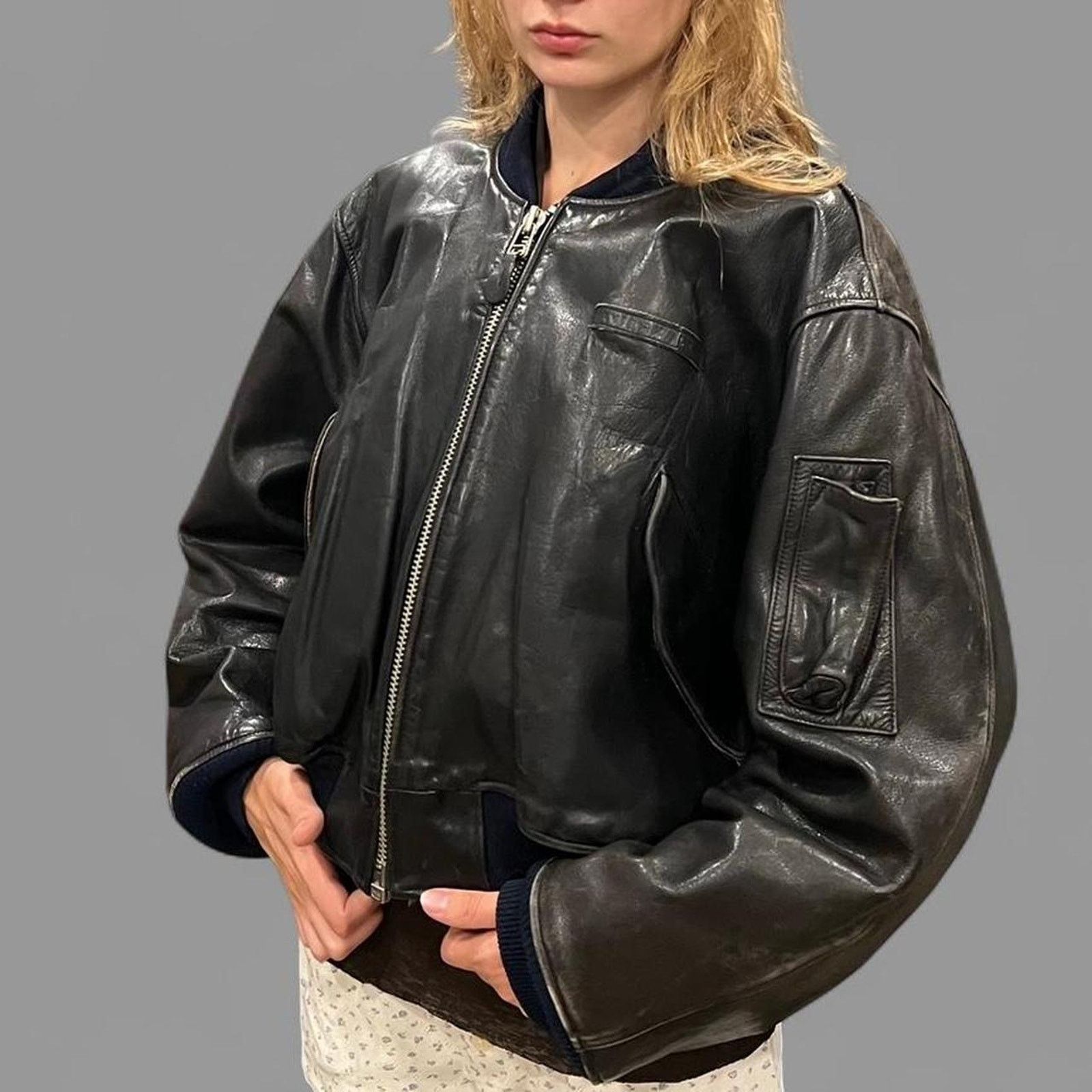 Avirex Avirex vintage leather jacket size Size US M / EU 48-50 / 2 - 4 Thumbnail