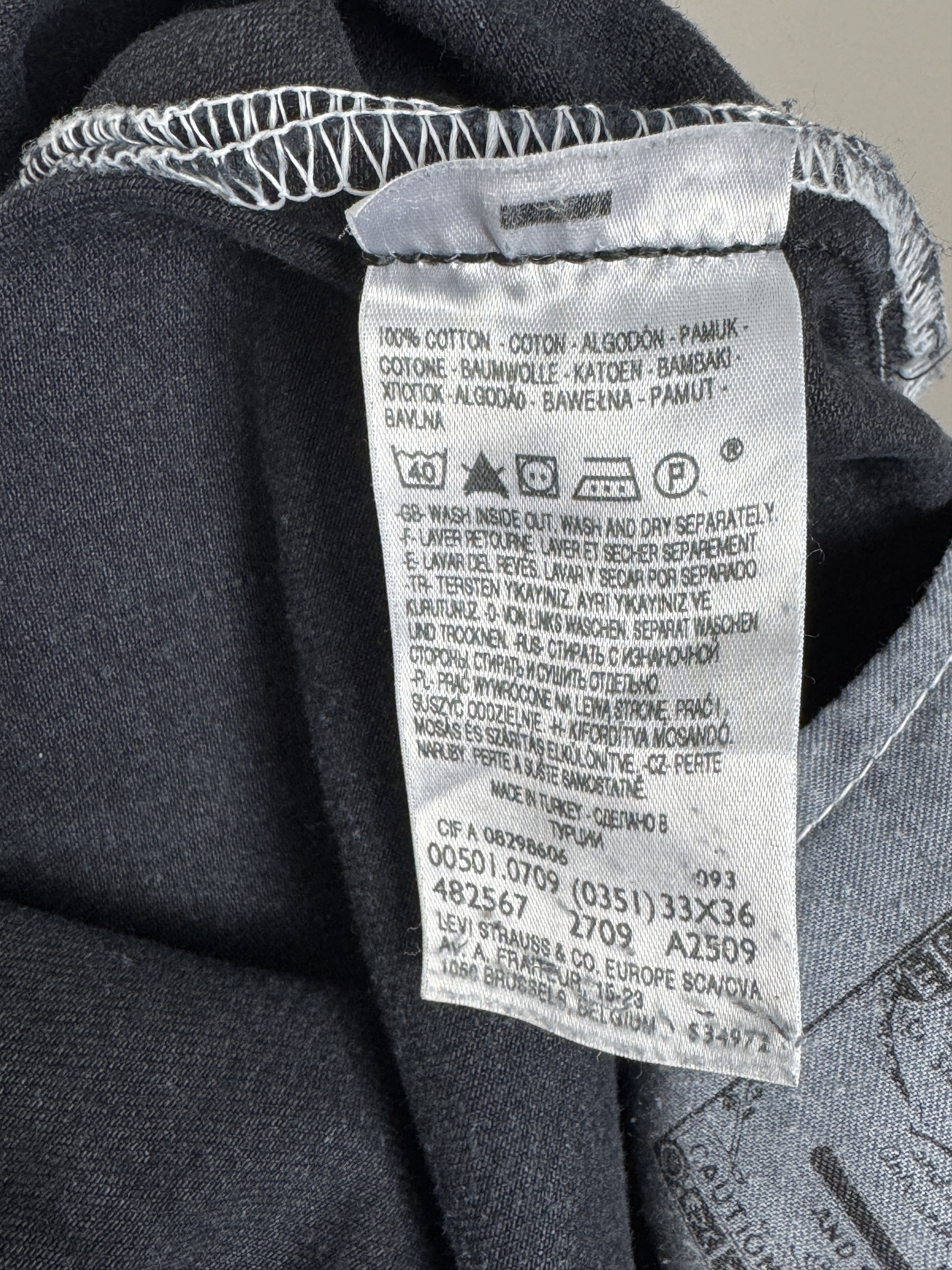 Levi's Levi's 501 Vintage Black Jeans W33 L34 Size US 33 - 9 Thumbnail