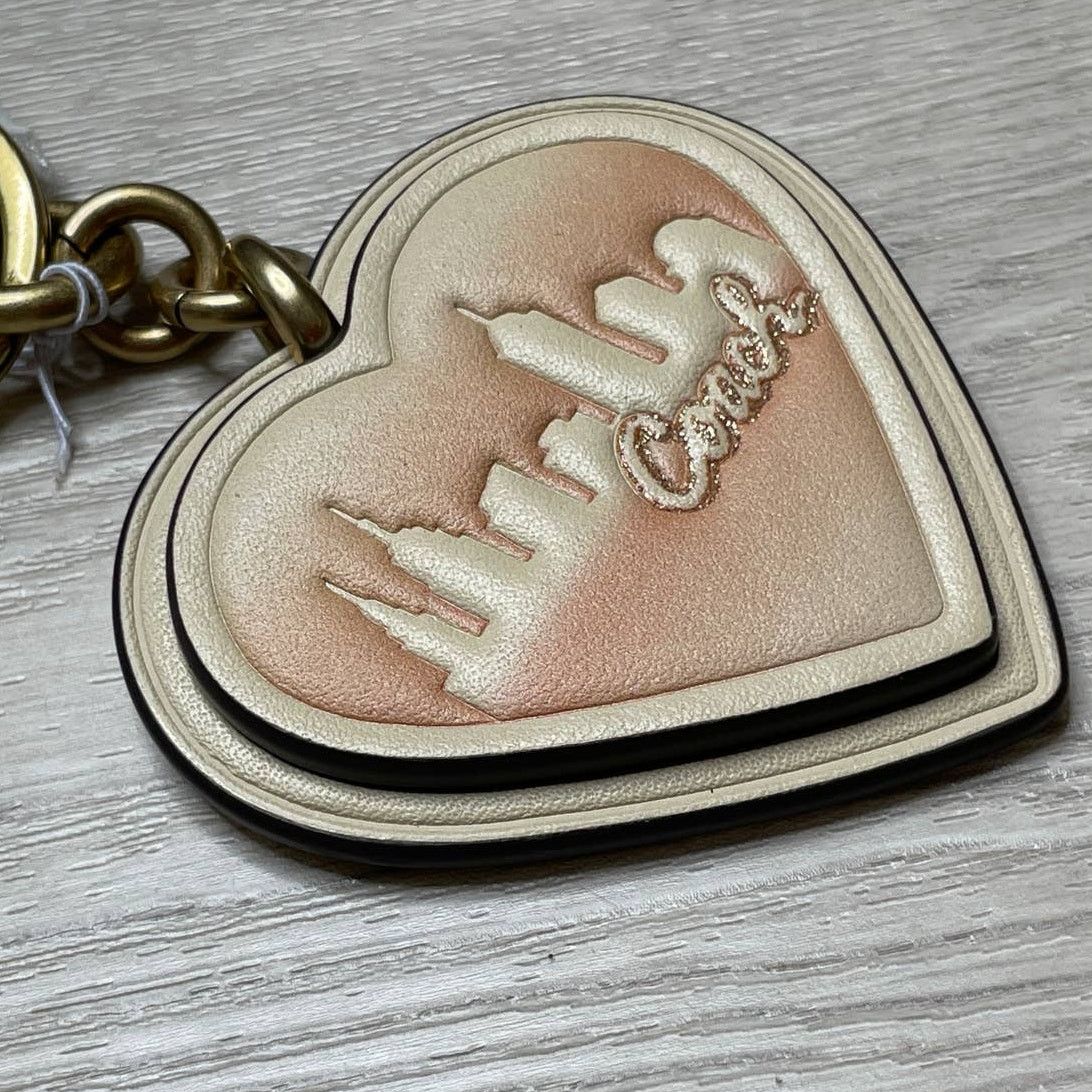 Coach Coach Jennifer Lopez Heart Bag Charm Keychain Size ONE SIZE - 6 Thumbnail