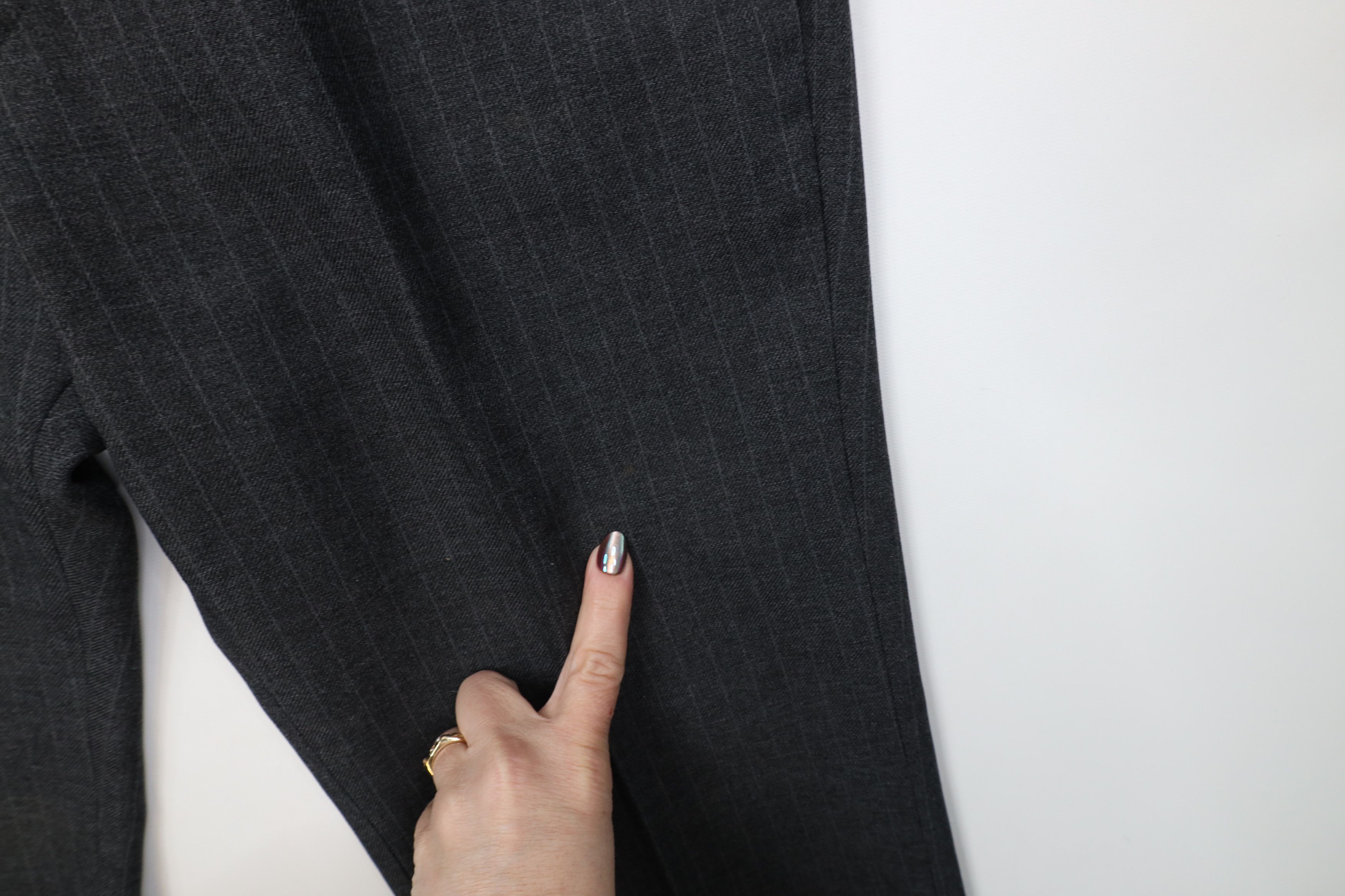 Vintage Vintage 70s Streetwear Pinstriped Wide Leg Chino Pants USA Size US 34 / EU 50 - 6 Thumbnail