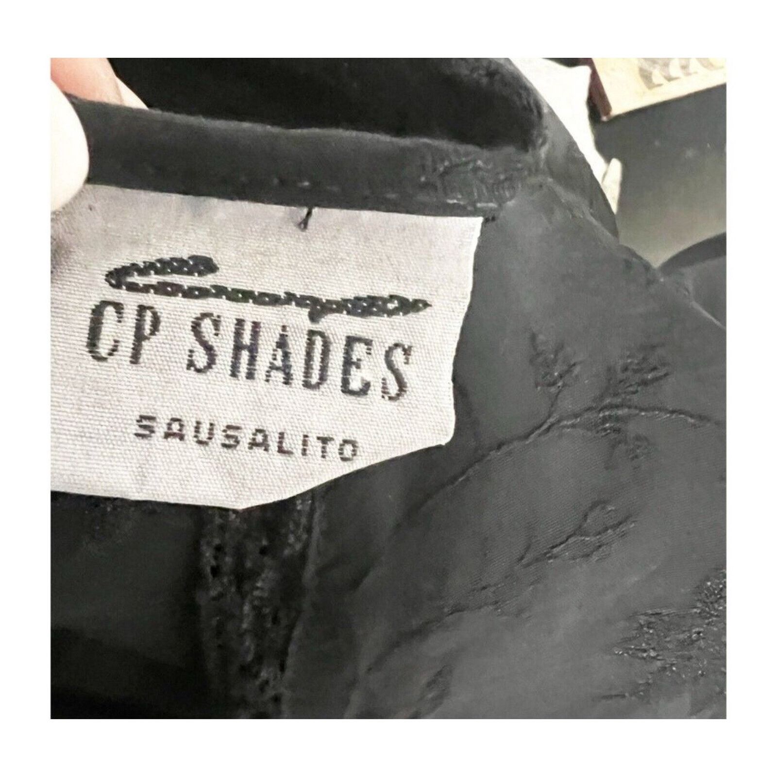 CP Shades CP Shades Blouse Medium Floral Jacquard Black Long Sleeve Size M / US 6-8 / IT 42-44 - 8 Thumbnail