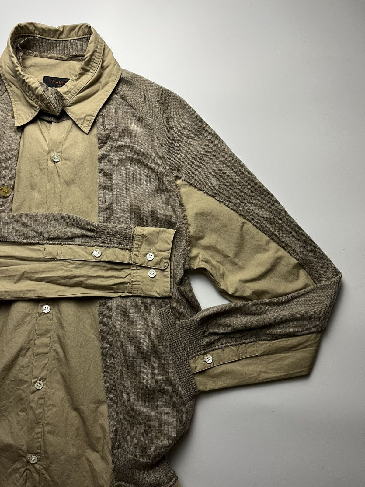 Undercover Undercover AW07 Hybrid Shirt/Cardigan Size US M / EU 48-50 / 2 - 3 Thumbnail