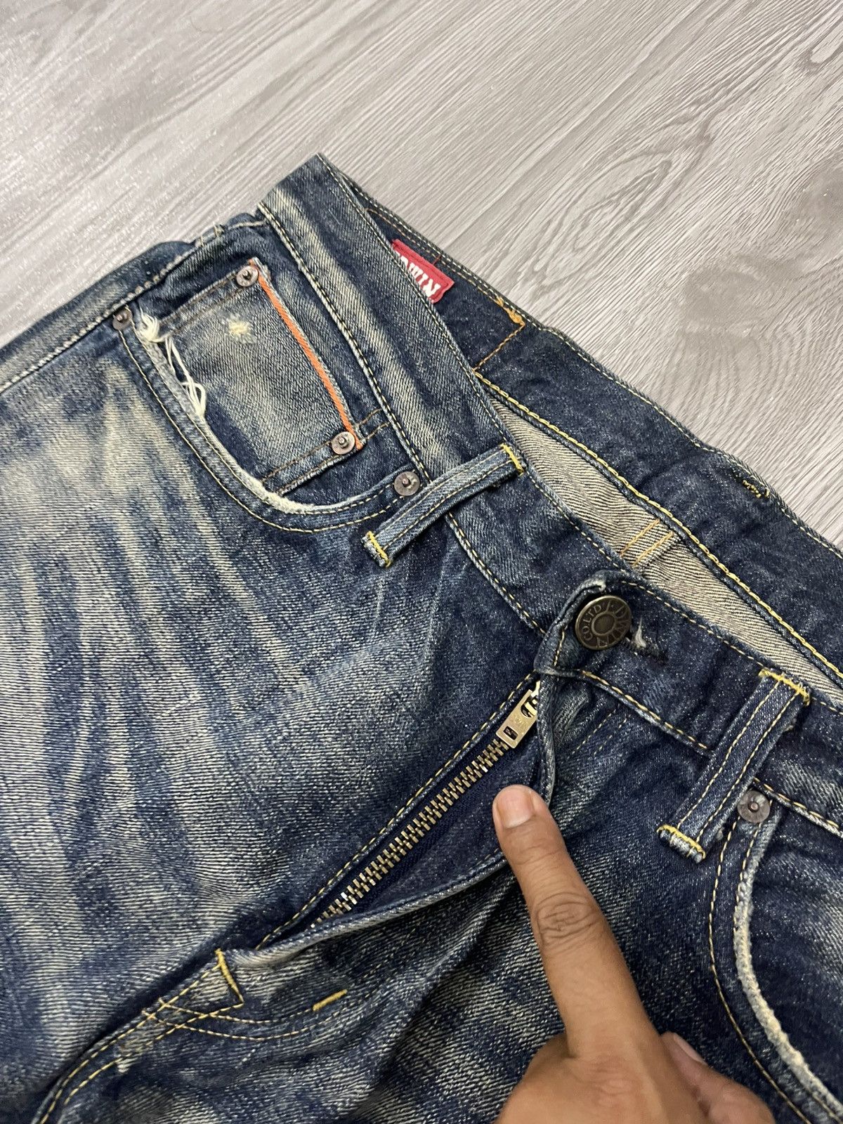 Edwin × Japanese Brand Edwin Made in japan Red Selvedge Denim Size US 34 / EU 50 - 4 Thumbnail