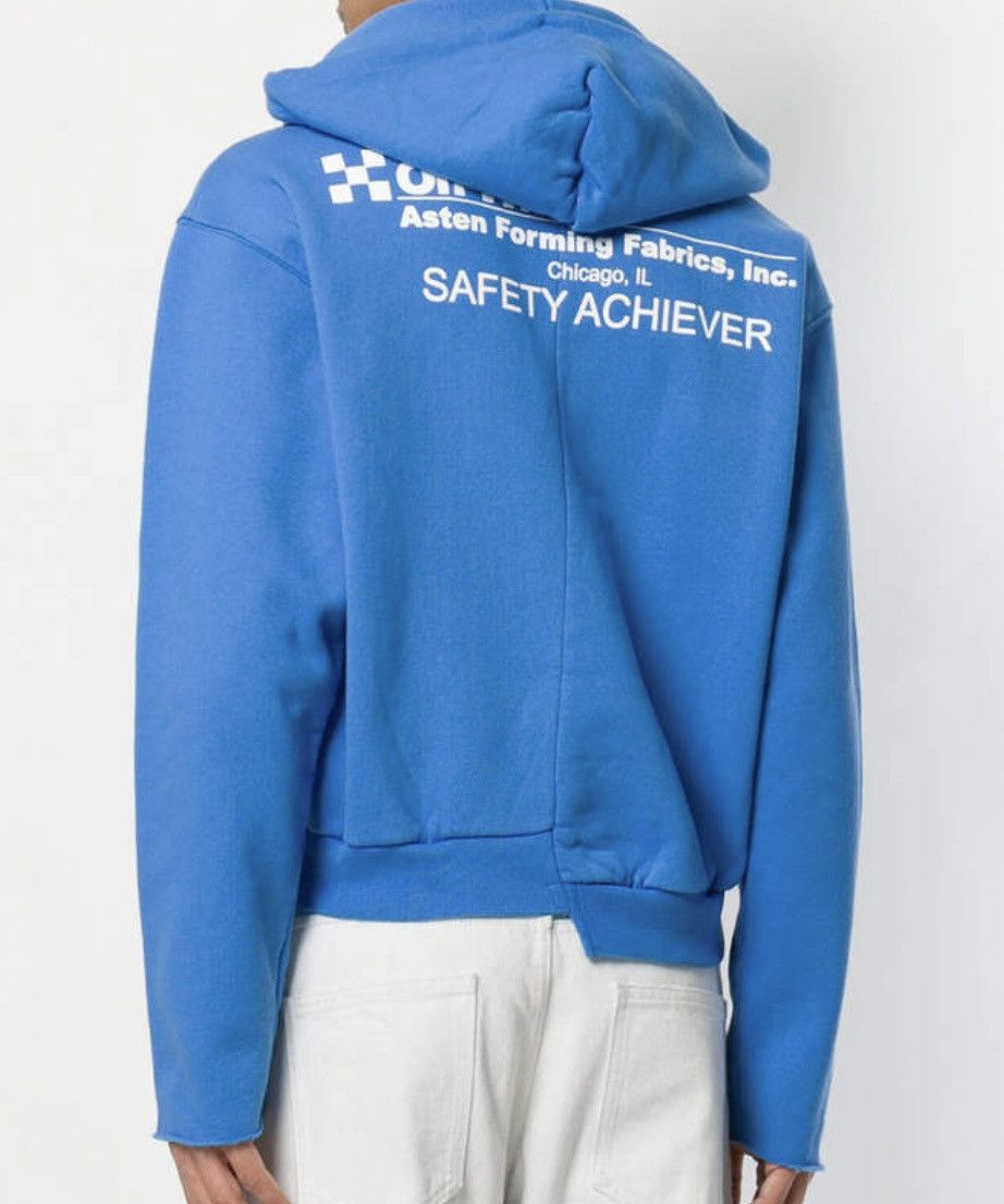 Off-White Off-White Safety Cropped Hoodie Size US L / EU 52-54 / 3 - 8 Thumbnail