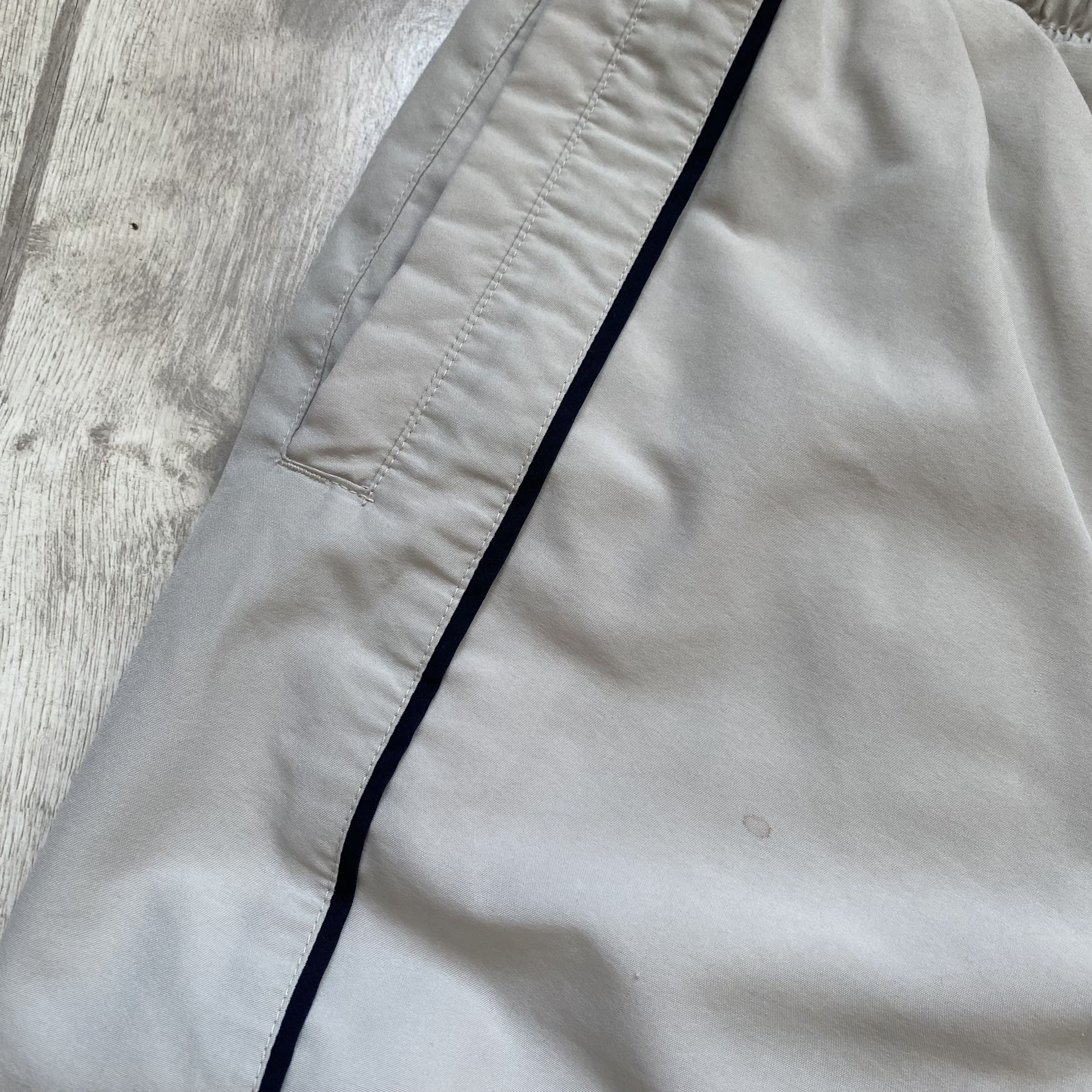 Reebok 🦣 Vintage 90s Reebok nylon track pants drill big logo Size US 32 / EU 48 - 6 Thumbnail