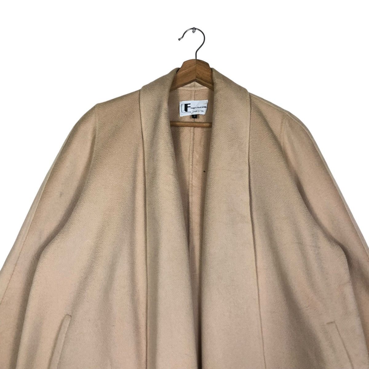 Vintage 🔥VINTAGE OVERSIZED WOOL JACKET LAURA FERRANDO MADE IN ITALY Size L / US 10 / IT 46 - 5 Thumbnail