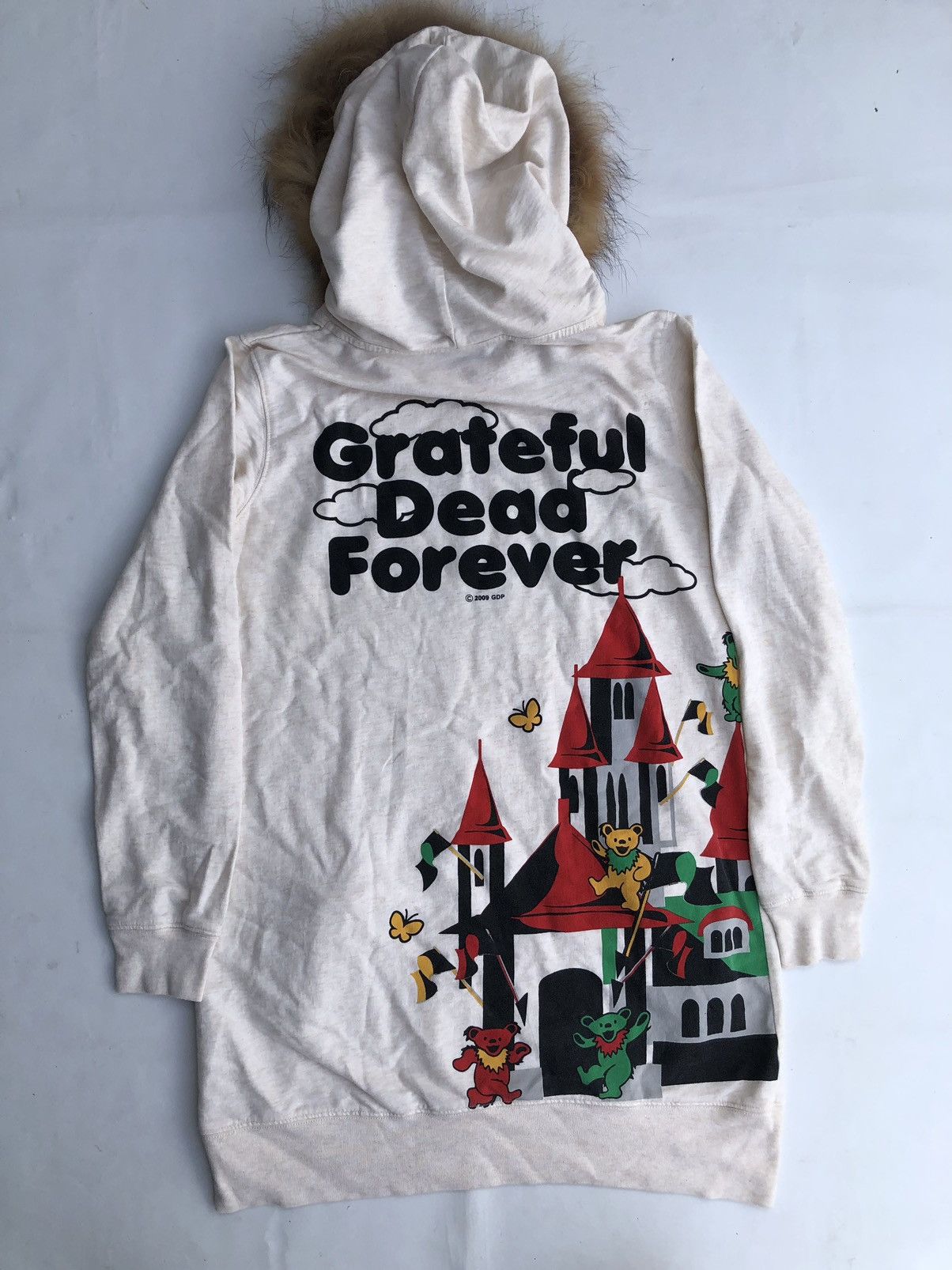 If Six Was Nine Grateful dead Fur Hoodie Pyschedelic Style Size US M / EU 48-50 / 2 - 2 Thumbnail