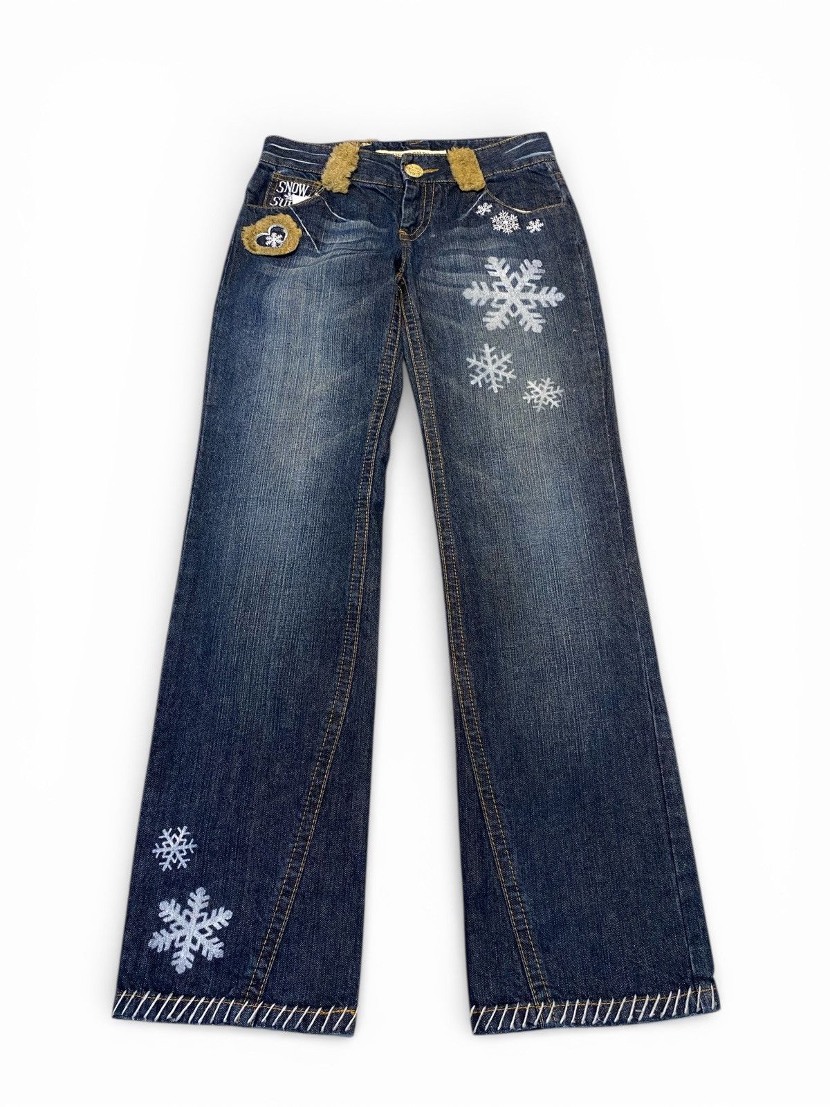 Japanese Brand VINTAGE BLUE MOON BLUE JEANS Size US 30 / EU 46 - 1 Thumbnail