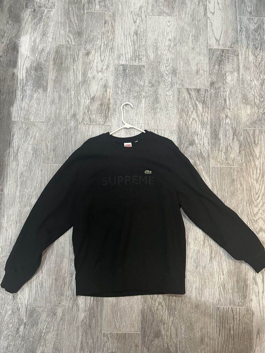 Lacoste × Supreme Supreme Lacoste Crewneck Size US M / EU 48-50 / 2 - 5 Thumbnail