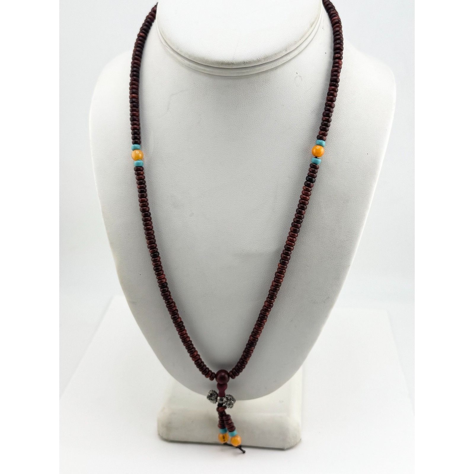 Vintage Vintage wooden stretch wrap bracelet necklace Size ONE SIZE - 4 Thumbnail