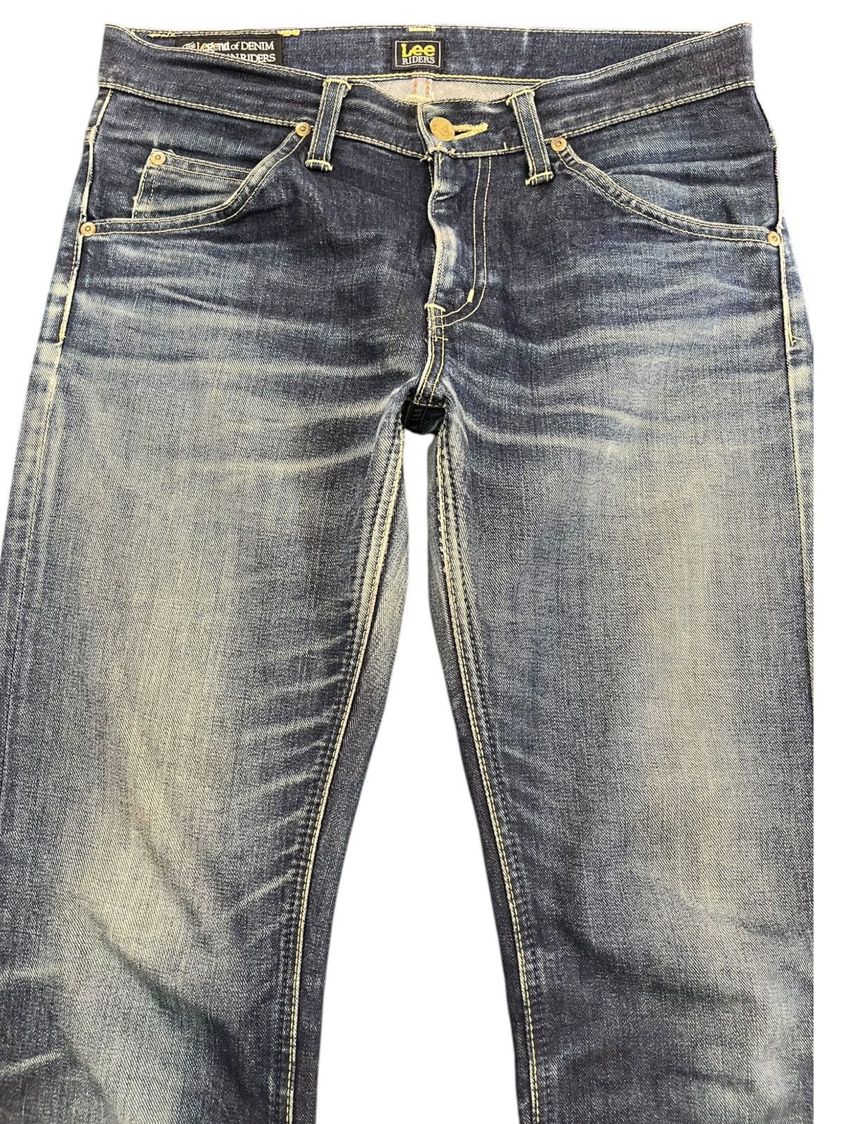 Lee Vintage Lee Riders Flare Bell Bottom Denim Size US 33 - 2 Thumbnail