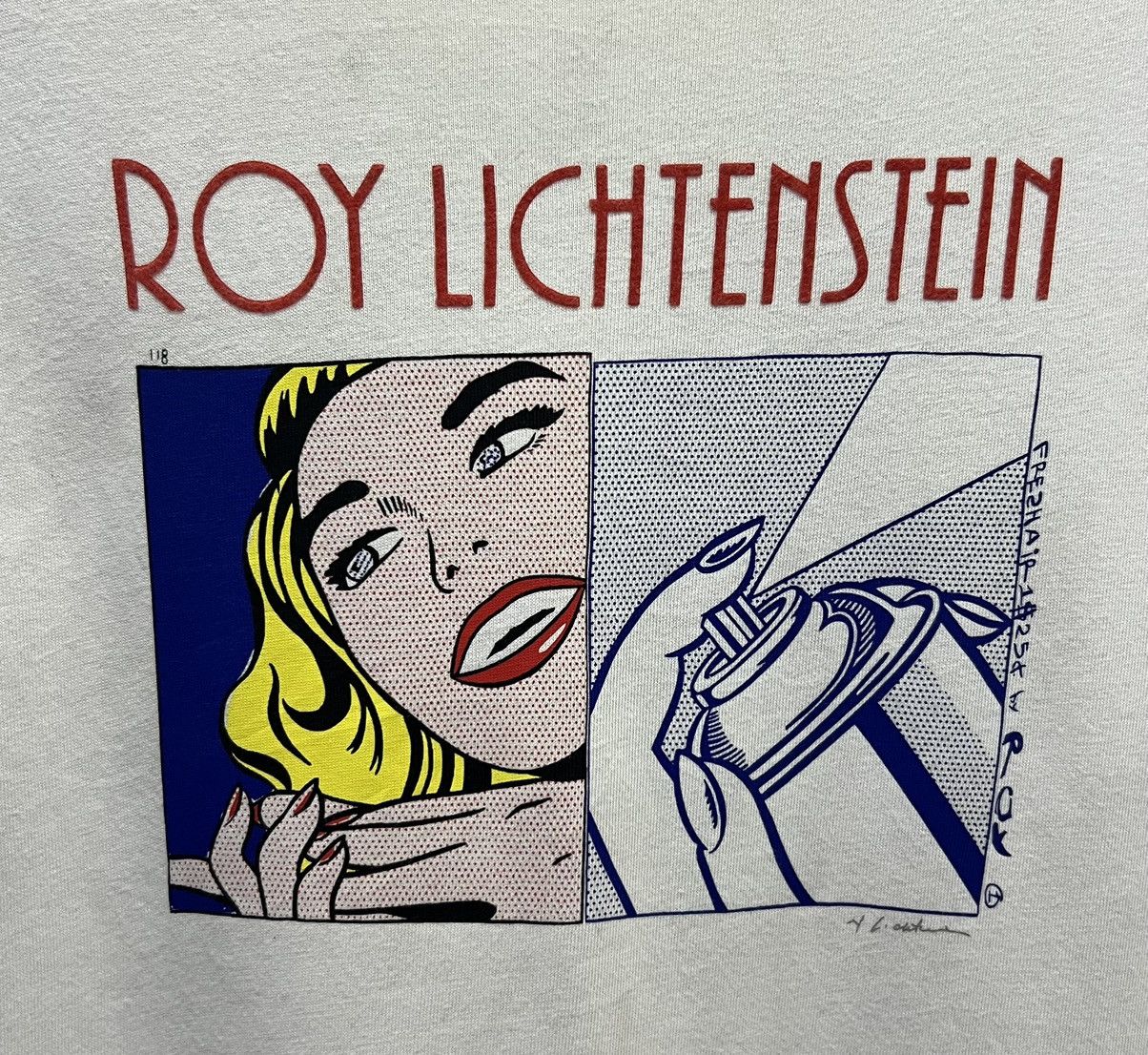 Other ROY LICHTENSTEIN GIRL SPRAY CAN SHIRT Size US L / EU 52-54 / 3 - 3 Thumbnail