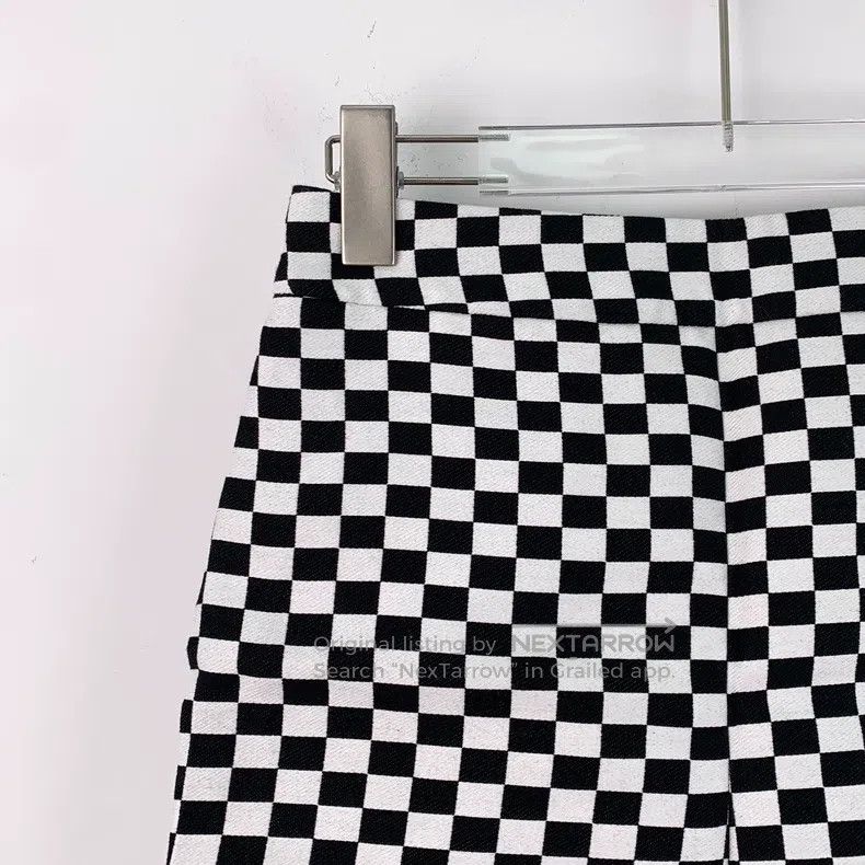 Dior Dior Black and white color-blocked checkerboard cotton cas Size 42" / US 20 - 3 Thumbnail