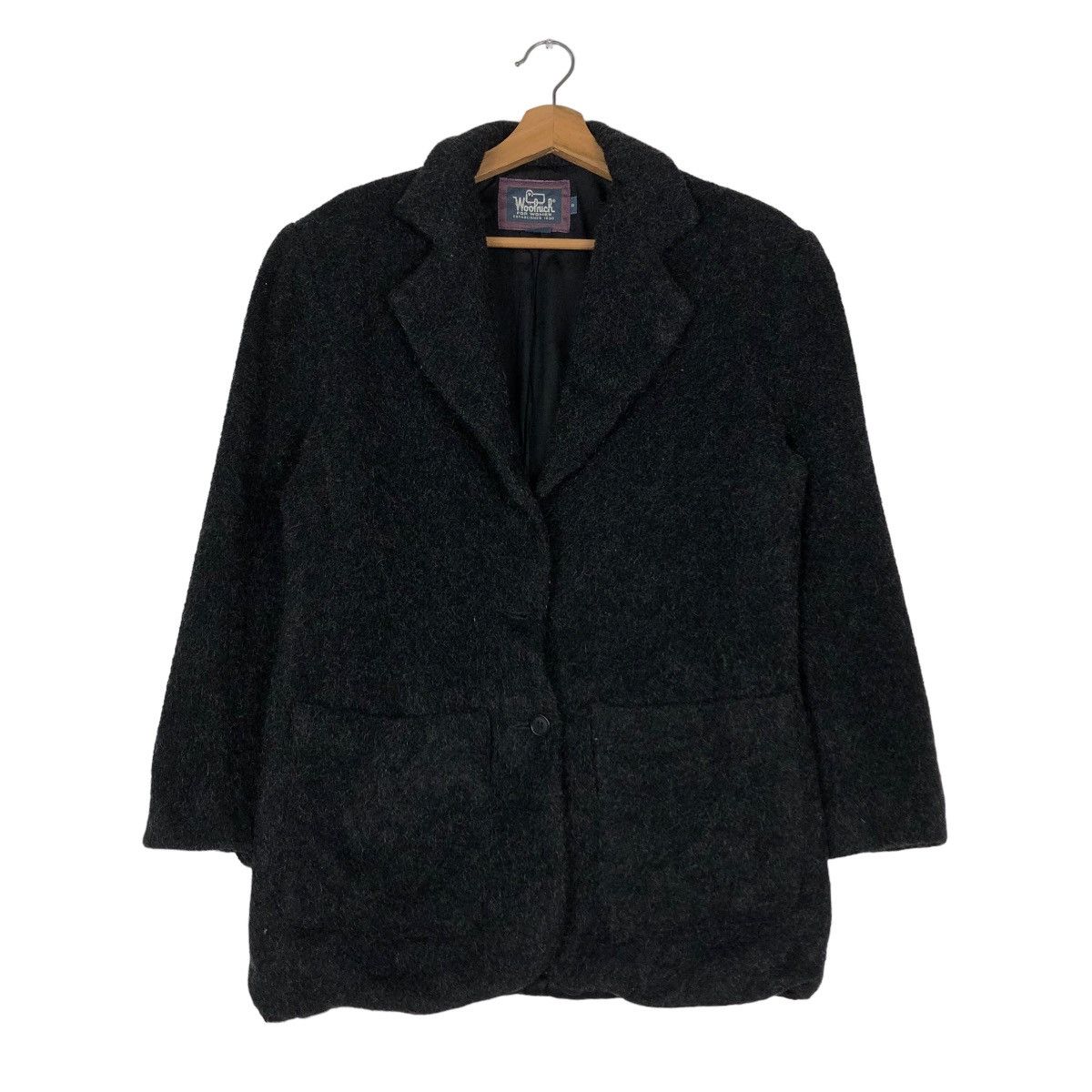 Woolrich Woolen Mills 📌VINTAGE WOOL CHORE JACKET WOOLRICH MADE IN USA Size US S / EU 44-46 / 1 - 2 Thumbnail