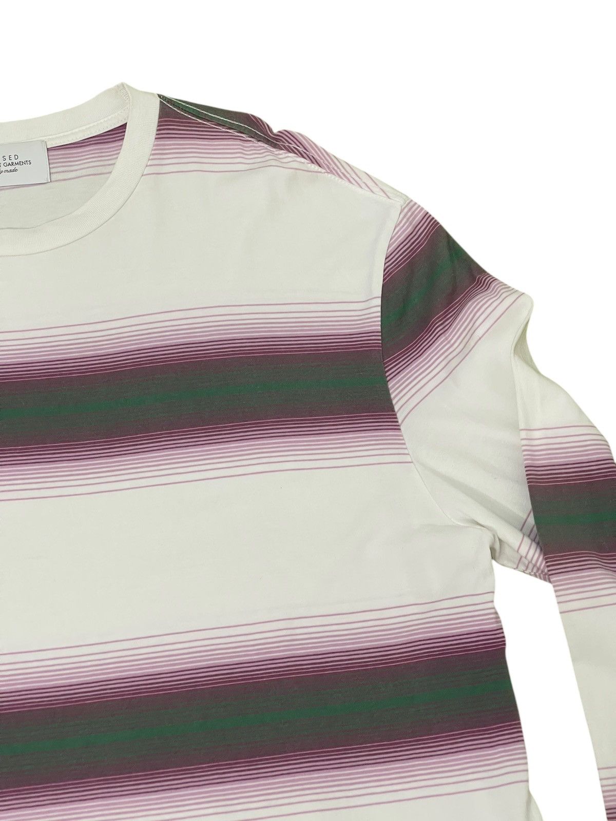 Unused Striped Shirt Unused Japan Ready Made Grunge 6🟩7 Size US M / EU 48-50 / 2 - 8 Thumbnail