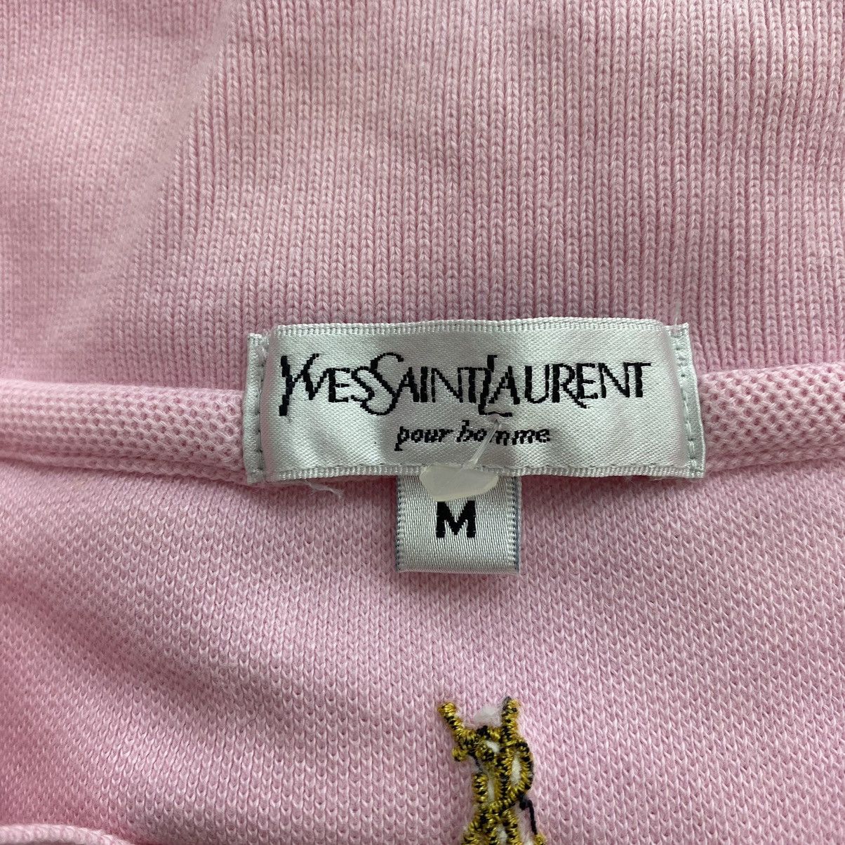 Yves Saint Laurent YVES SAINT LAURENT Pour Homme Ysl Pink Button Up Collar Size US M / EU 48-50 / 2 - 5 Thumbnail