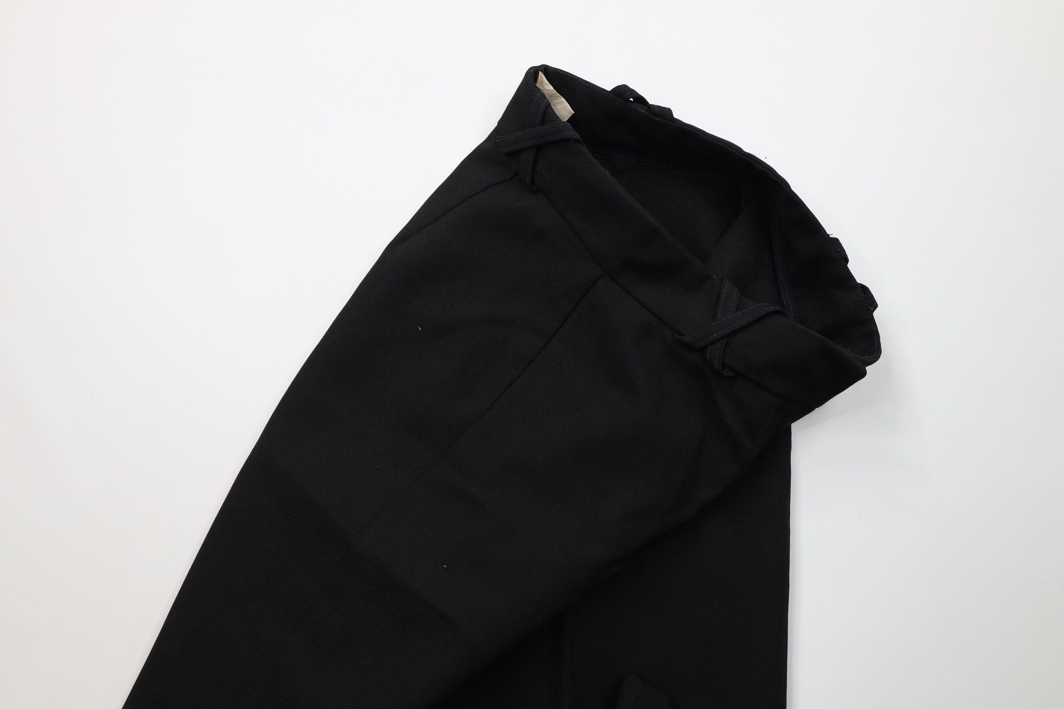 Vintage Vintage 60s 70s Streetwear Wide Leg Bell Bottoms Pants Black Size 25" / US 0 / IT 36 - 7 Thumbnail