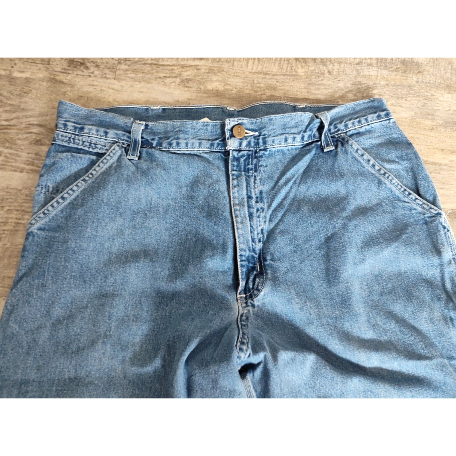 Carhartt VINTAGE Carhartt Jeans Men 36x29 Denim Carpenter Workwear Regular Fit Blue 2000s Size US 36 / EU 52 - 5 Thumbnail